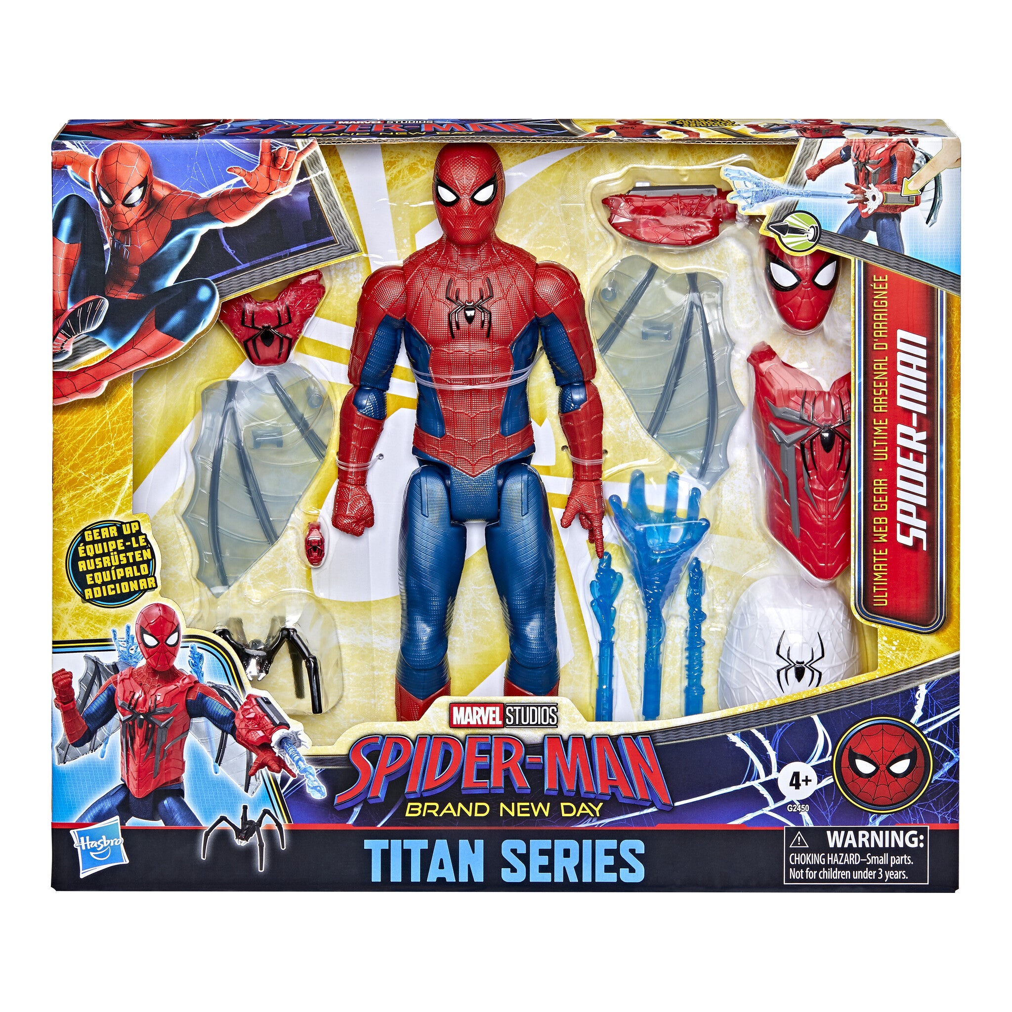 Marvel Spider-Man Brand New Day Titan Series Ultimate Web Gear Figure