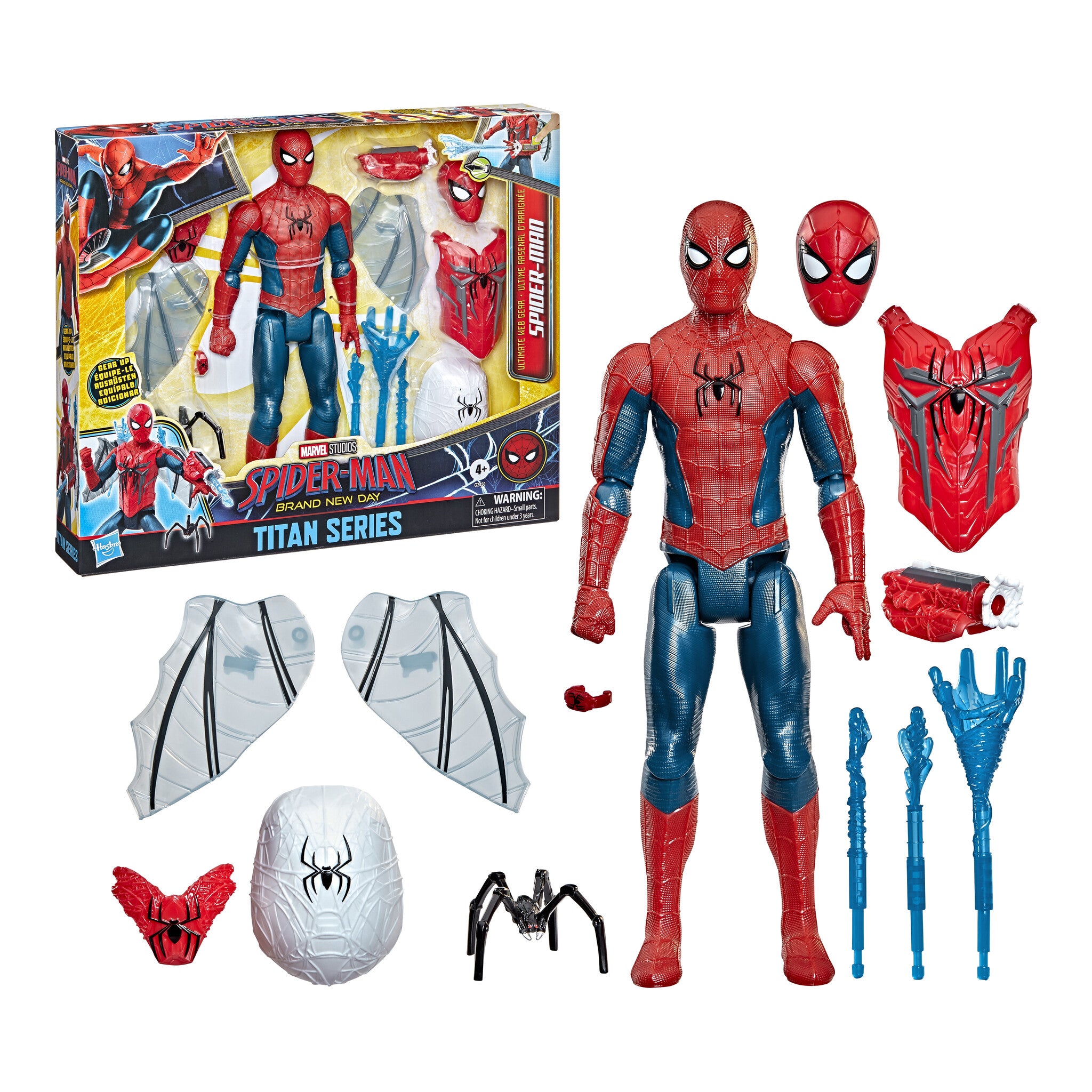 Marvel Spider-Man Brand New Day Titan Series Ultimate Web Gear Figure