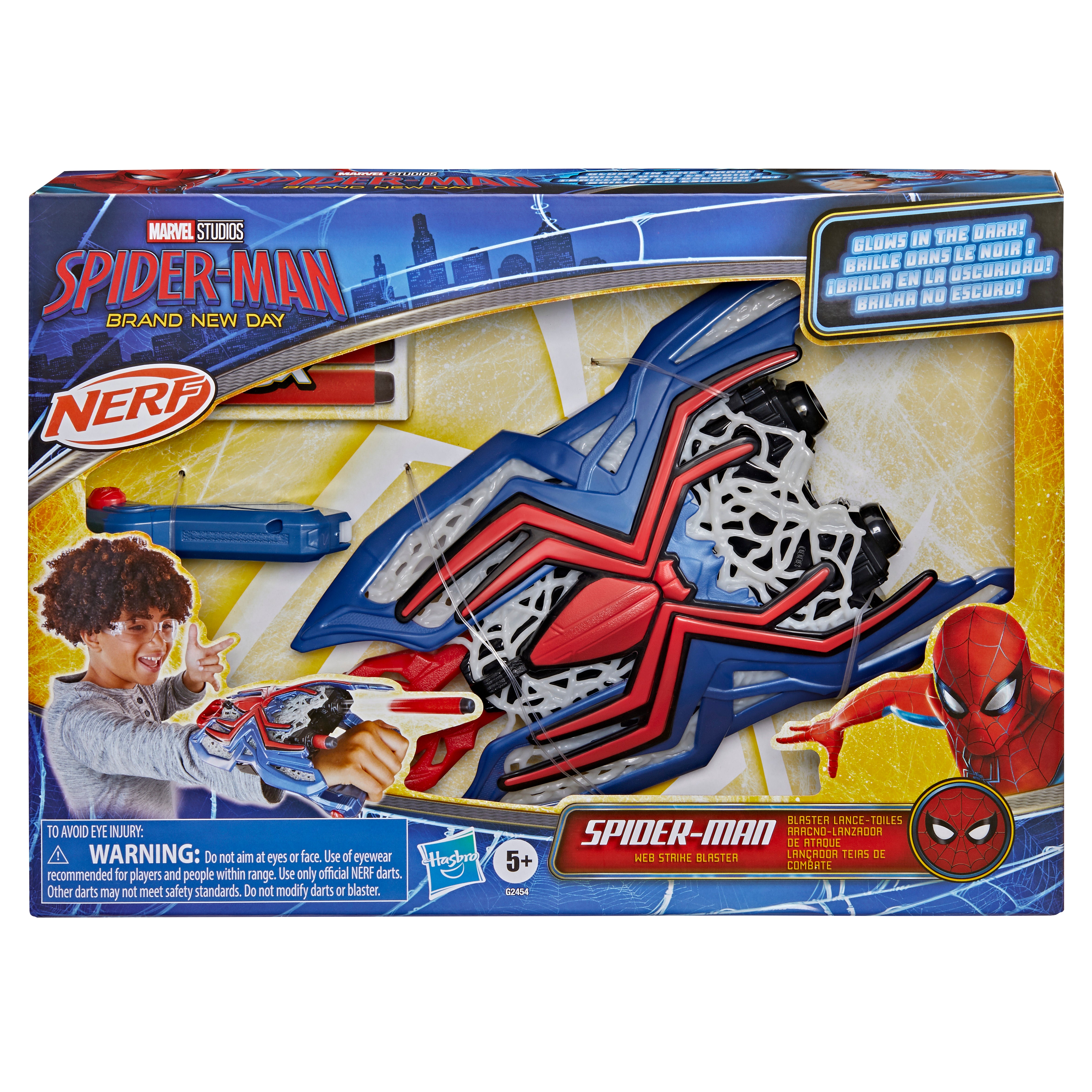 Marvel Spider-Man Brand New Day Nerf Web Strike Blaster