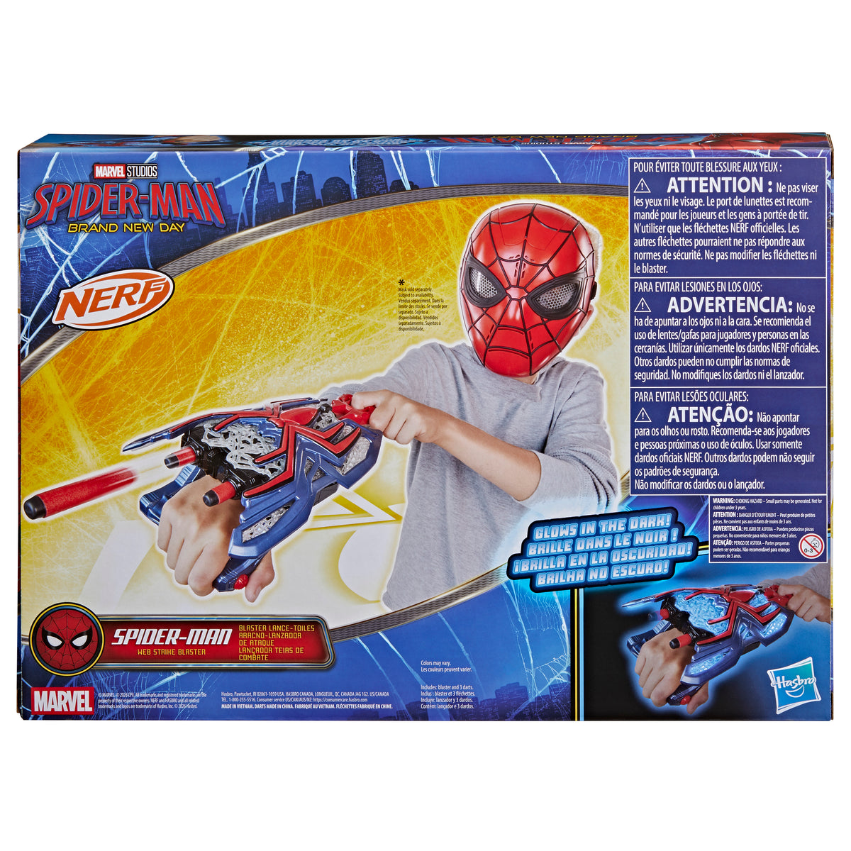 Marvel Spider-Man Brand New Day Nerf Web Strike Blaster