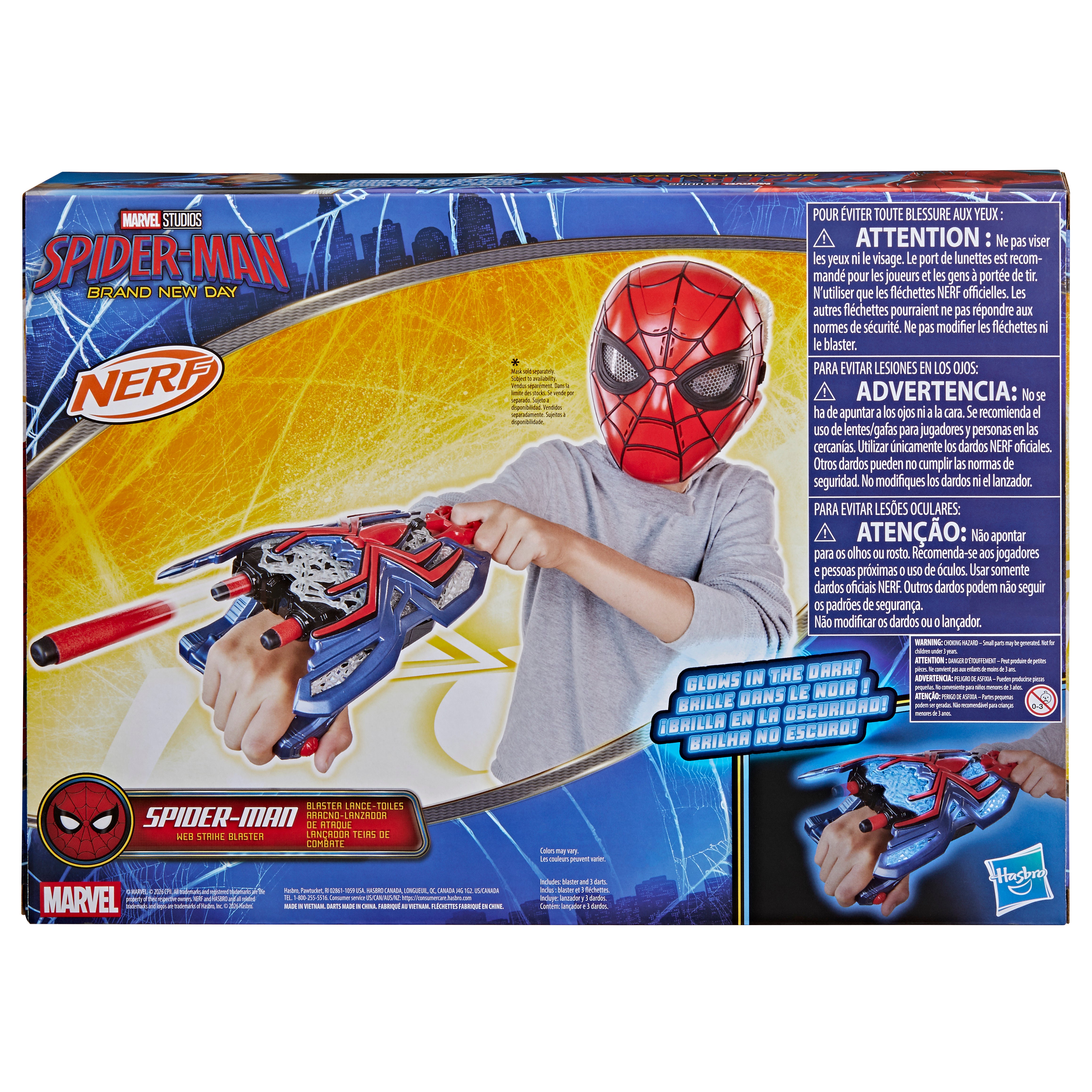 Marvel Spider-Man Brand New Day Nerf Web Strike Blaster
