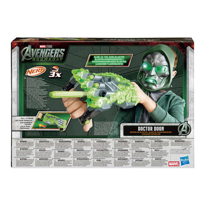 NERF Marvel Avengers: Doomsday Doctor Doom Doomglow Blaster