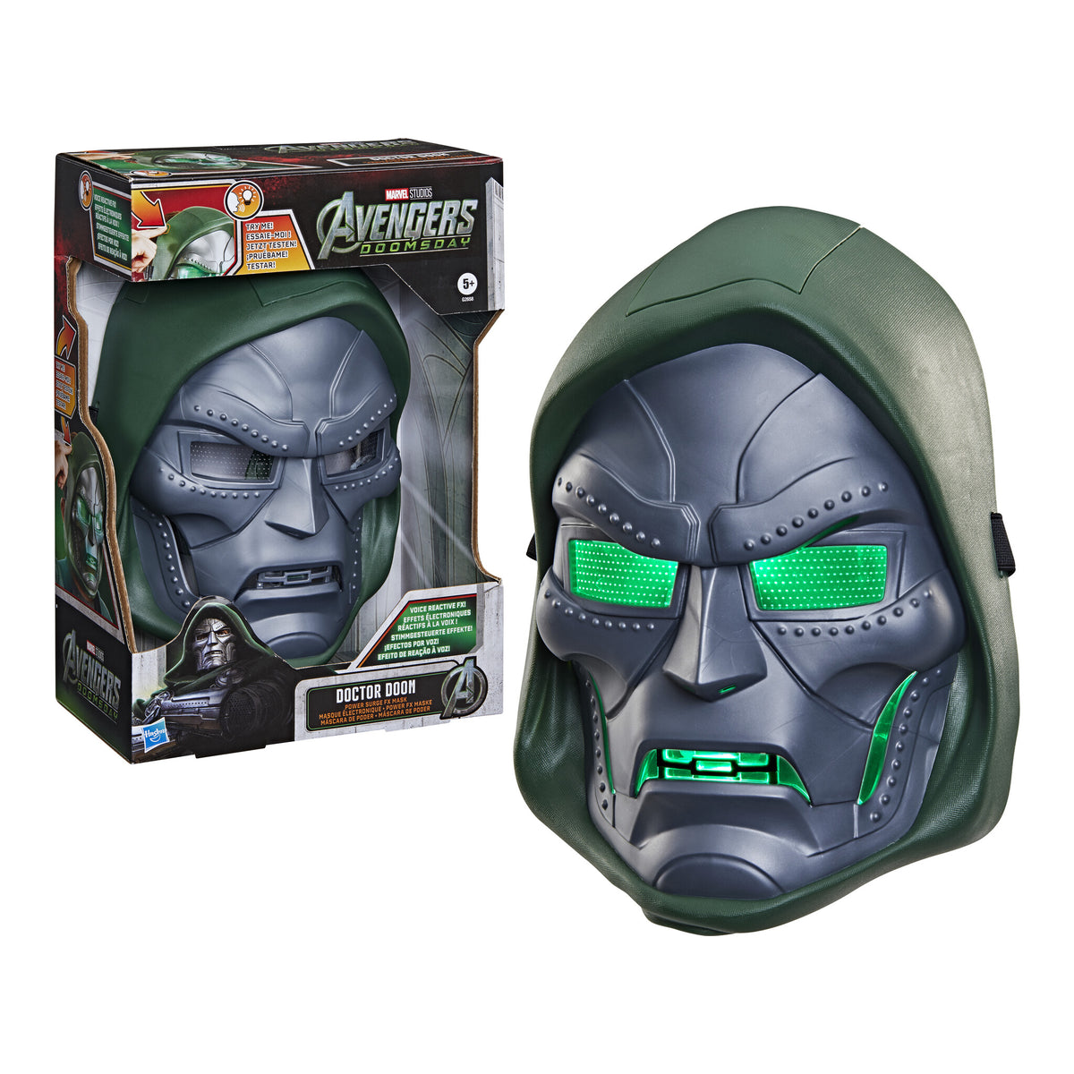 Hasbro Marvel Avengers: Doomsday Doctor Doom Power Surge FX Electronic Mask