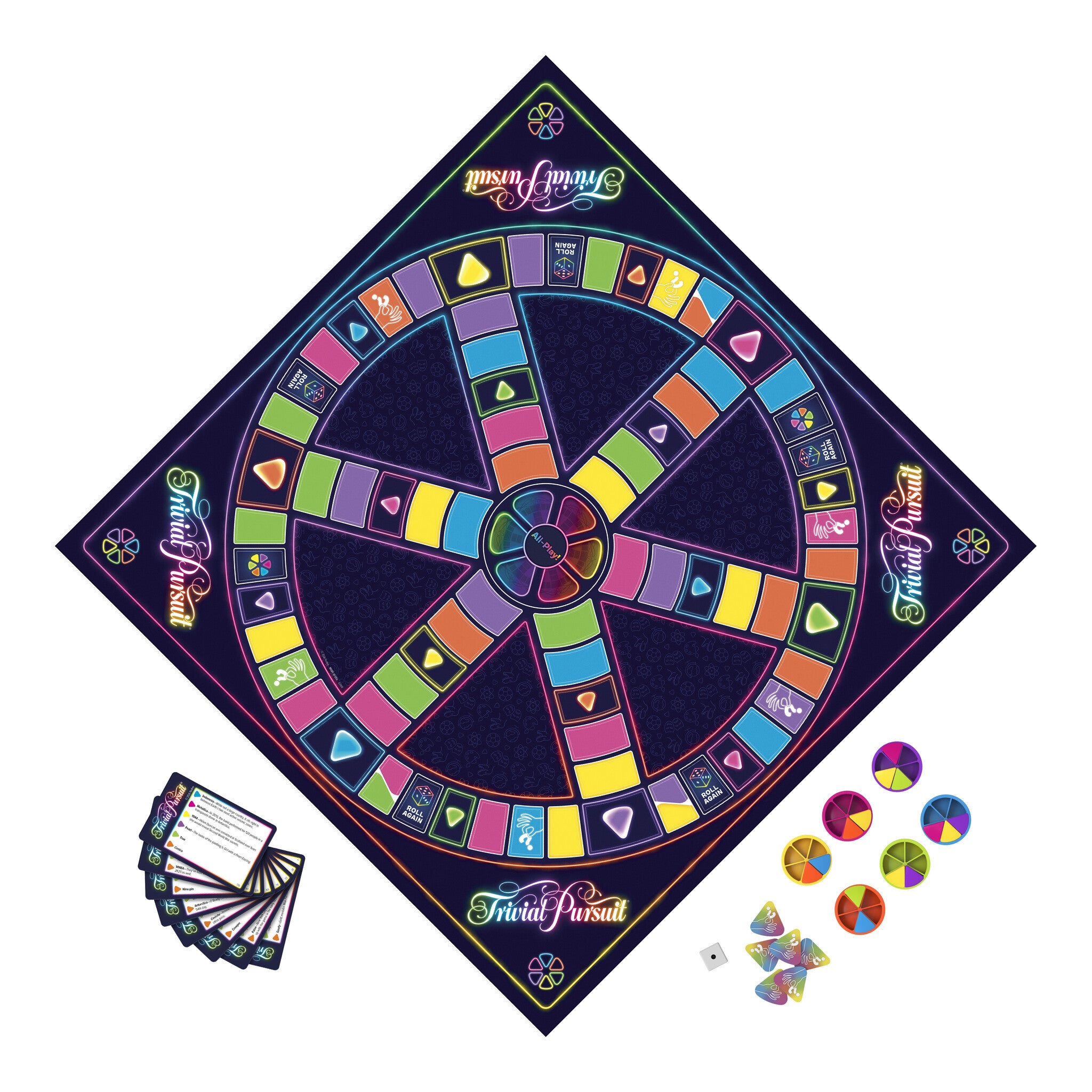 Hasbro Gaming Trivial Pursuit Refresh Board Game