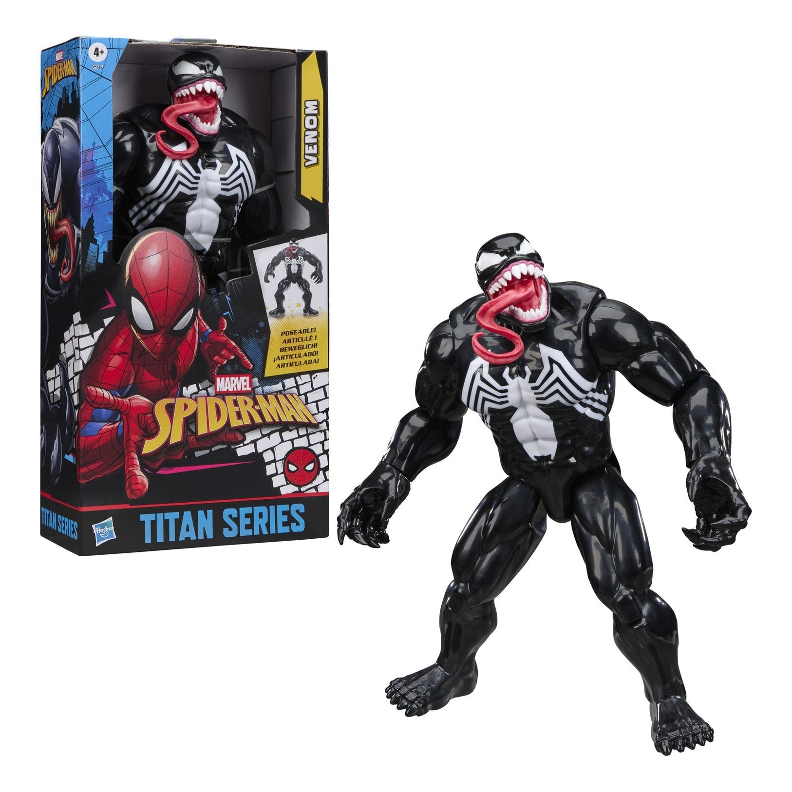 Marvel Spider-Man Titan Series Venom Deluxe Action Figure 30cm