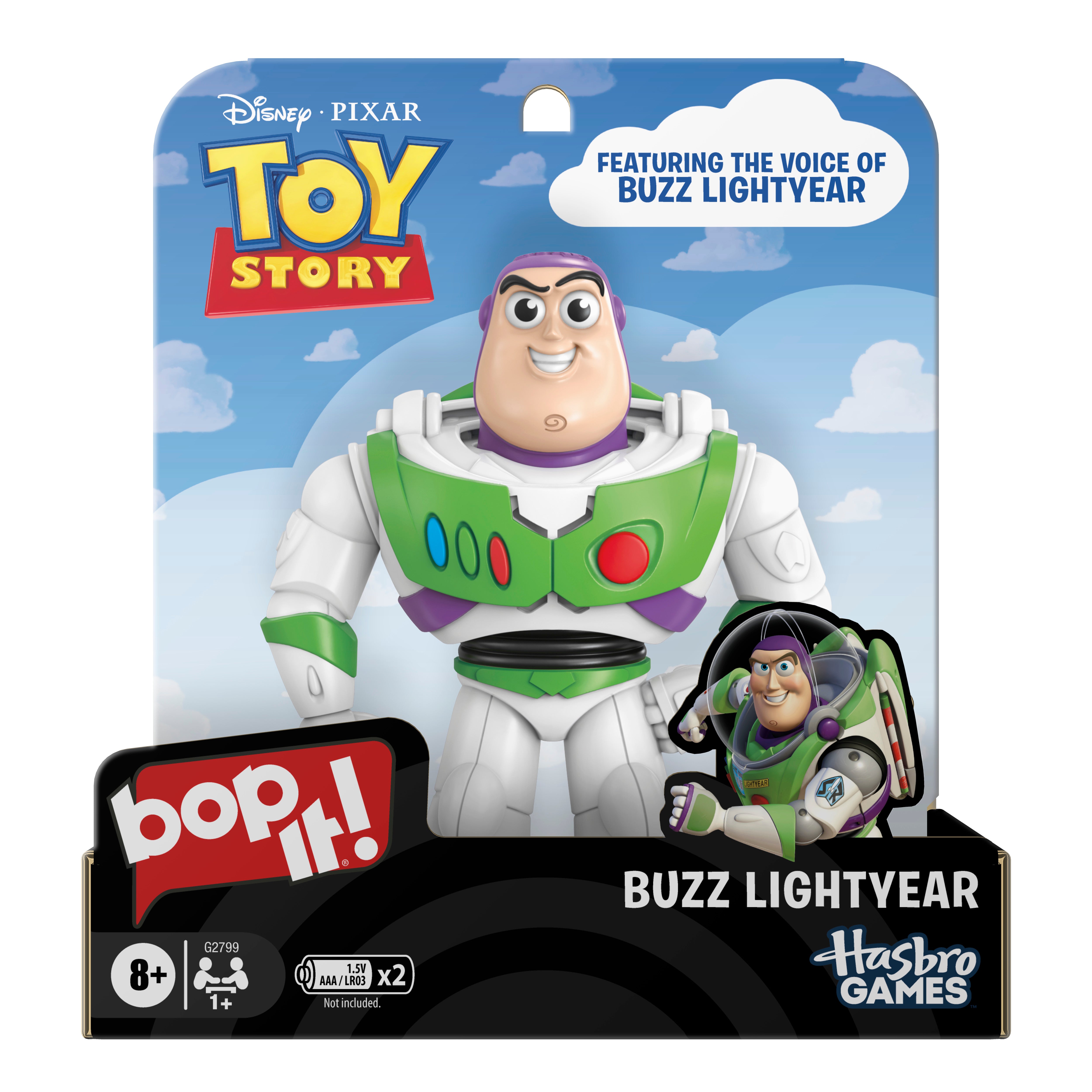 Hasbro Gaming Bop It! Disney Pixar Toy Story Buzz Lightyear Edition