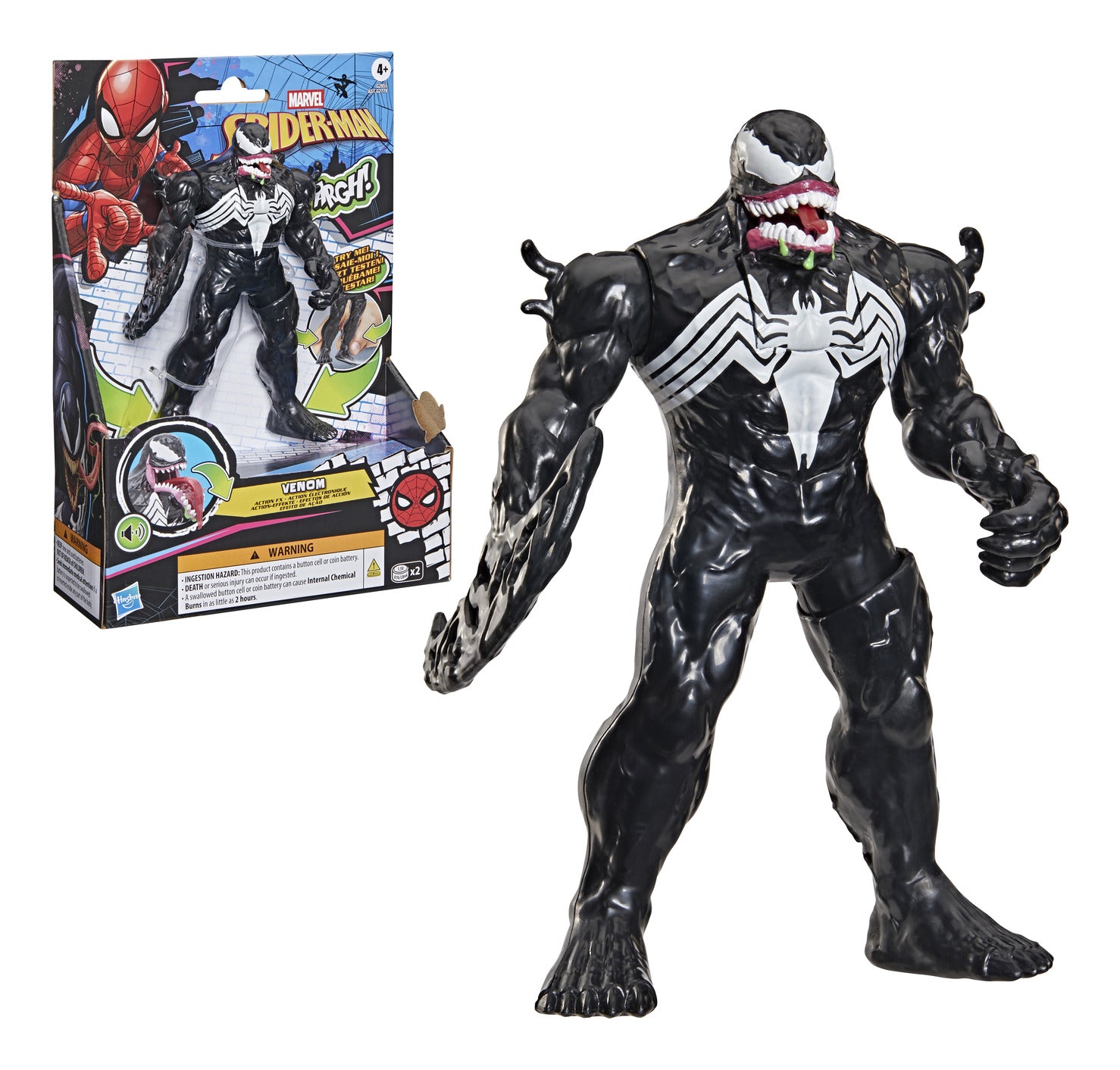 Marvel Spider-Man Venom Action FX Electronic Figure 15.2cm