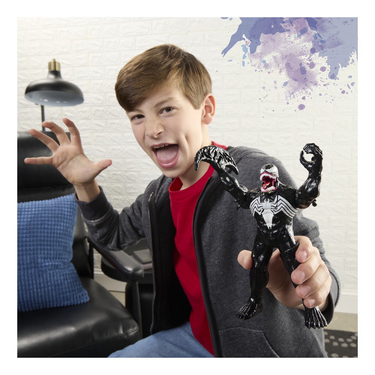 Marvel Spider-Man Venom Action FX Electronic Figure 15.2cm