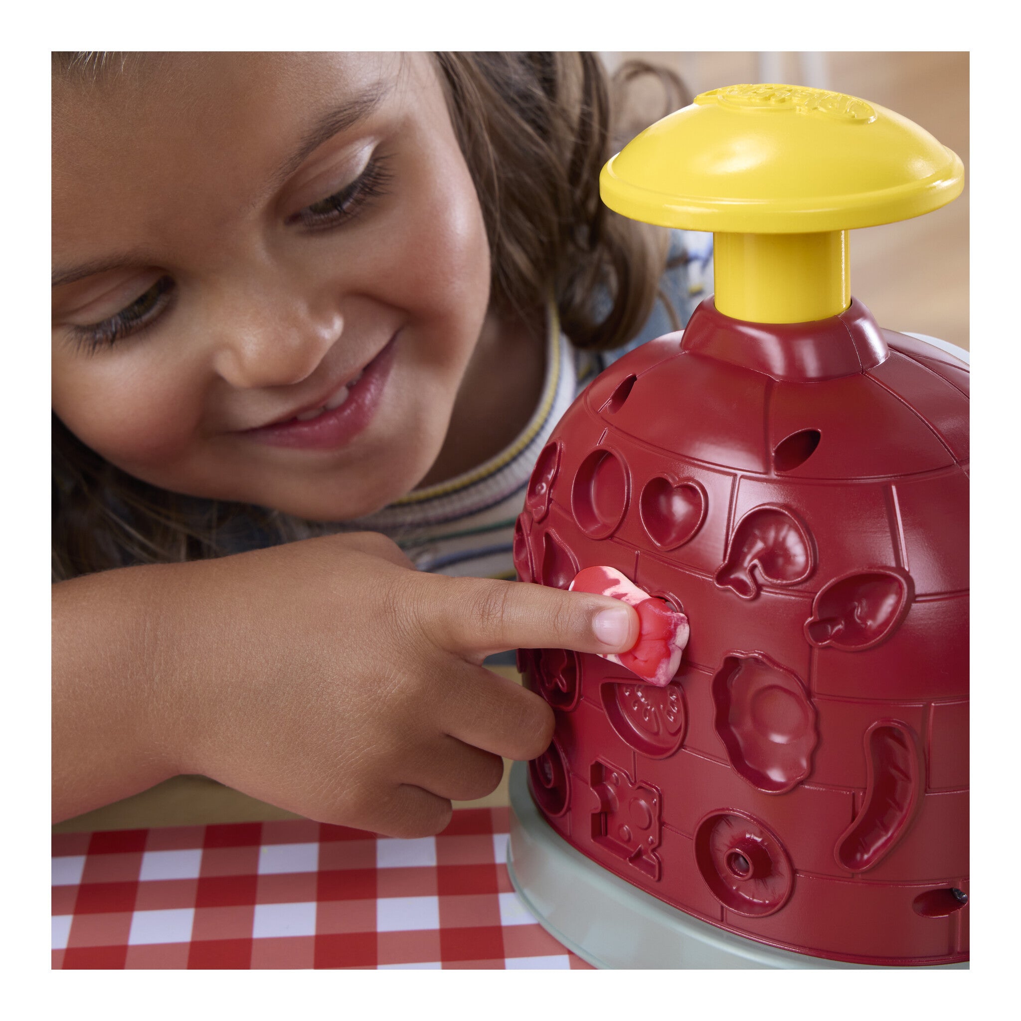 Play-Doh Stamp 'n Spin Pizza Playset with 5 Colours