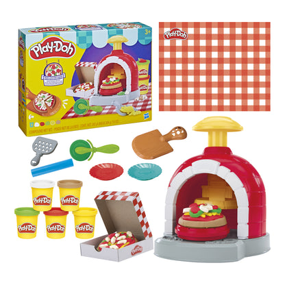 Play-Doh Stamp 'n Spin Pizza Playset with 5 Colours