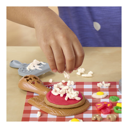 Play-Doh Stamp 'n Spin Pizza Playset with 5 Colours