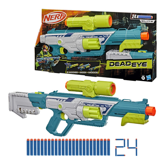 Nerf Rebel Ops Deadeye Blaster with 30 Foam Darts