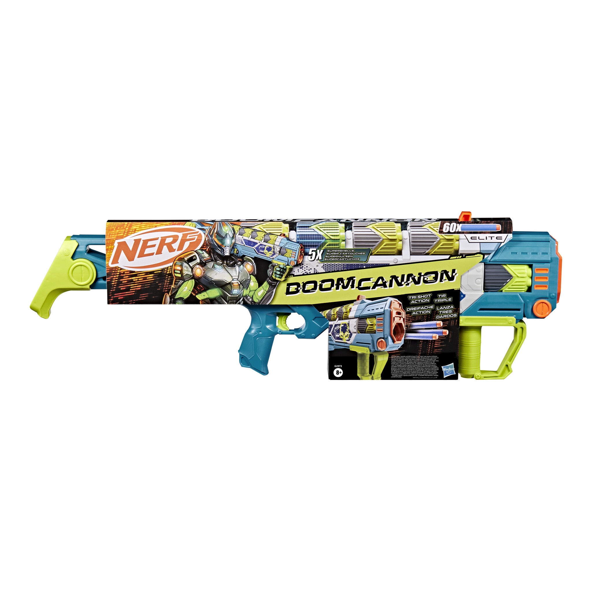 Nerf Rebel Ops Doom Cannon Blaster with 60 Darts