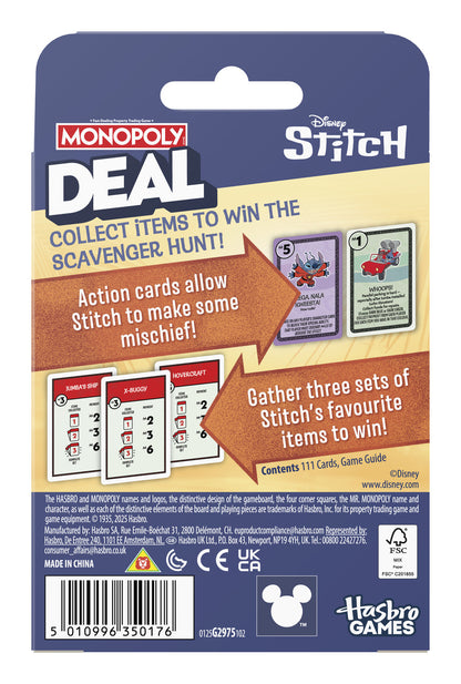* Monopoly Deal Stitch
