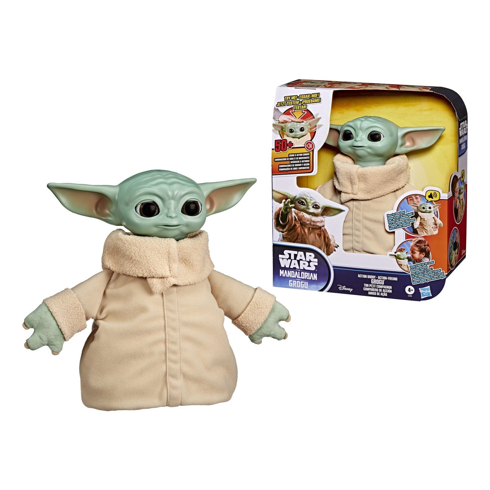 Star Wars The Mandalorian & Grogu Action Buddy Grogu 25cm