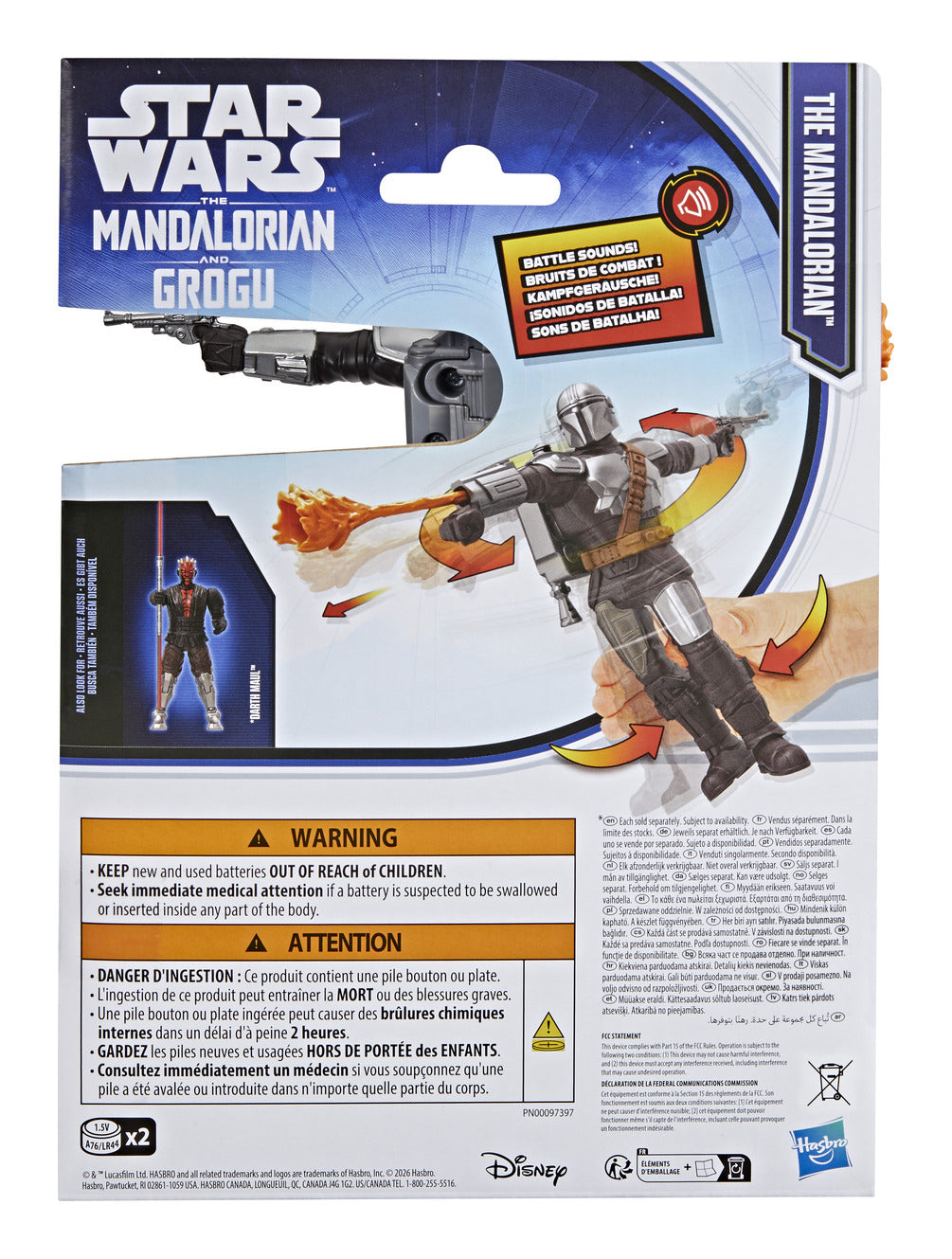 Star Wars The Mandalorian Action FX 6-Inch Action Figure
