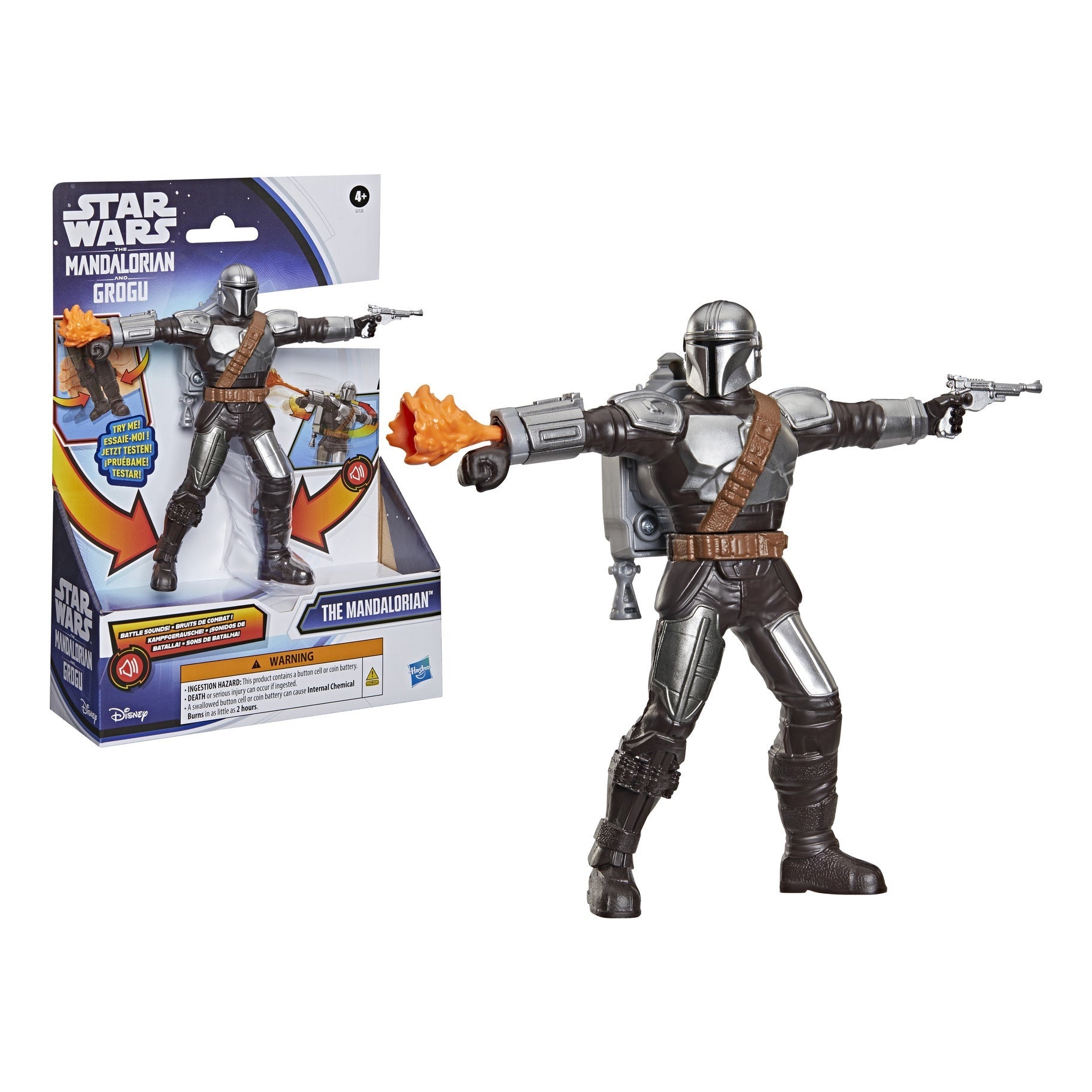 Star Wars The Mandalorian Action FX 6-Inch Action Figure