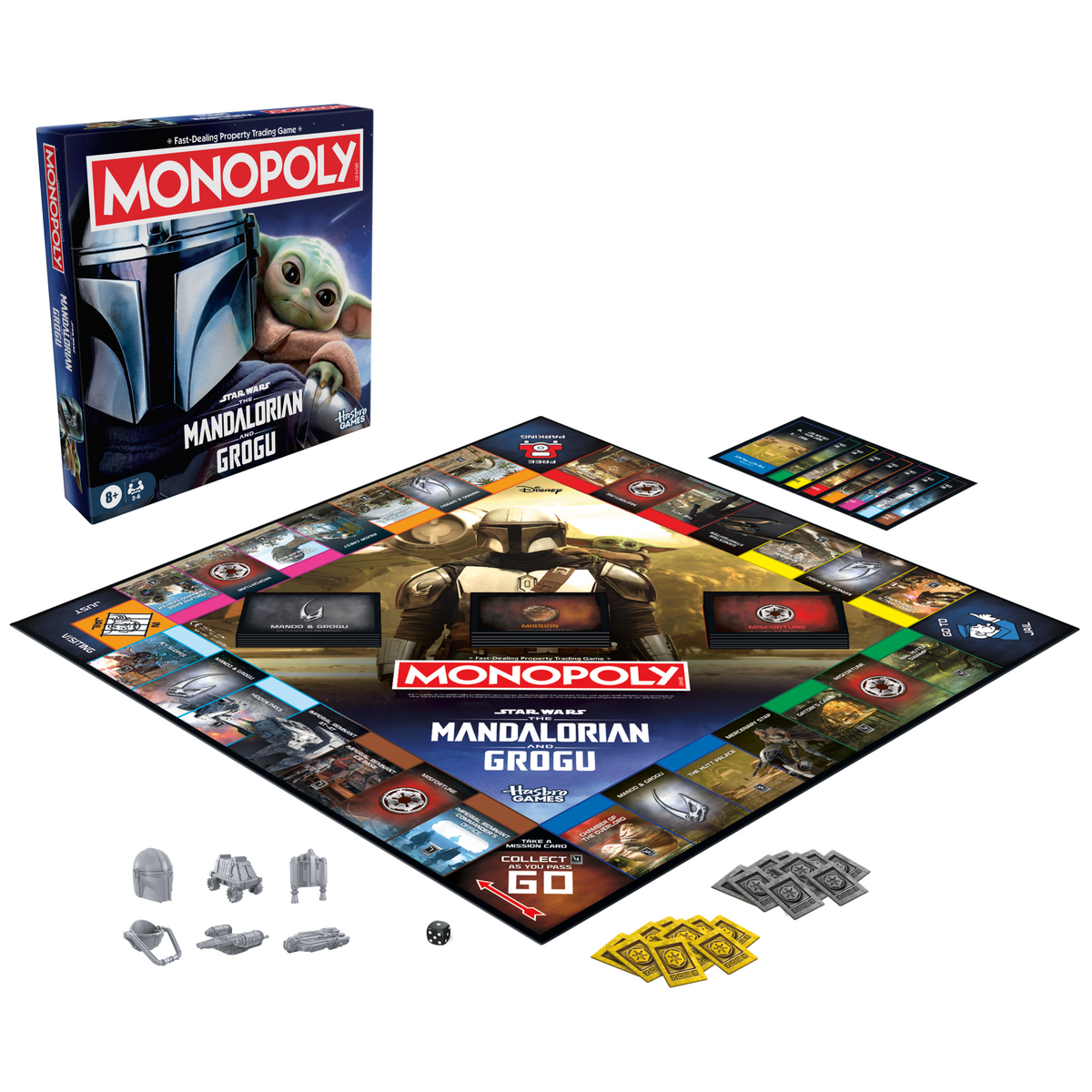 Monopoly Star Wars The Mandalorian and Grogu Edition Board Game