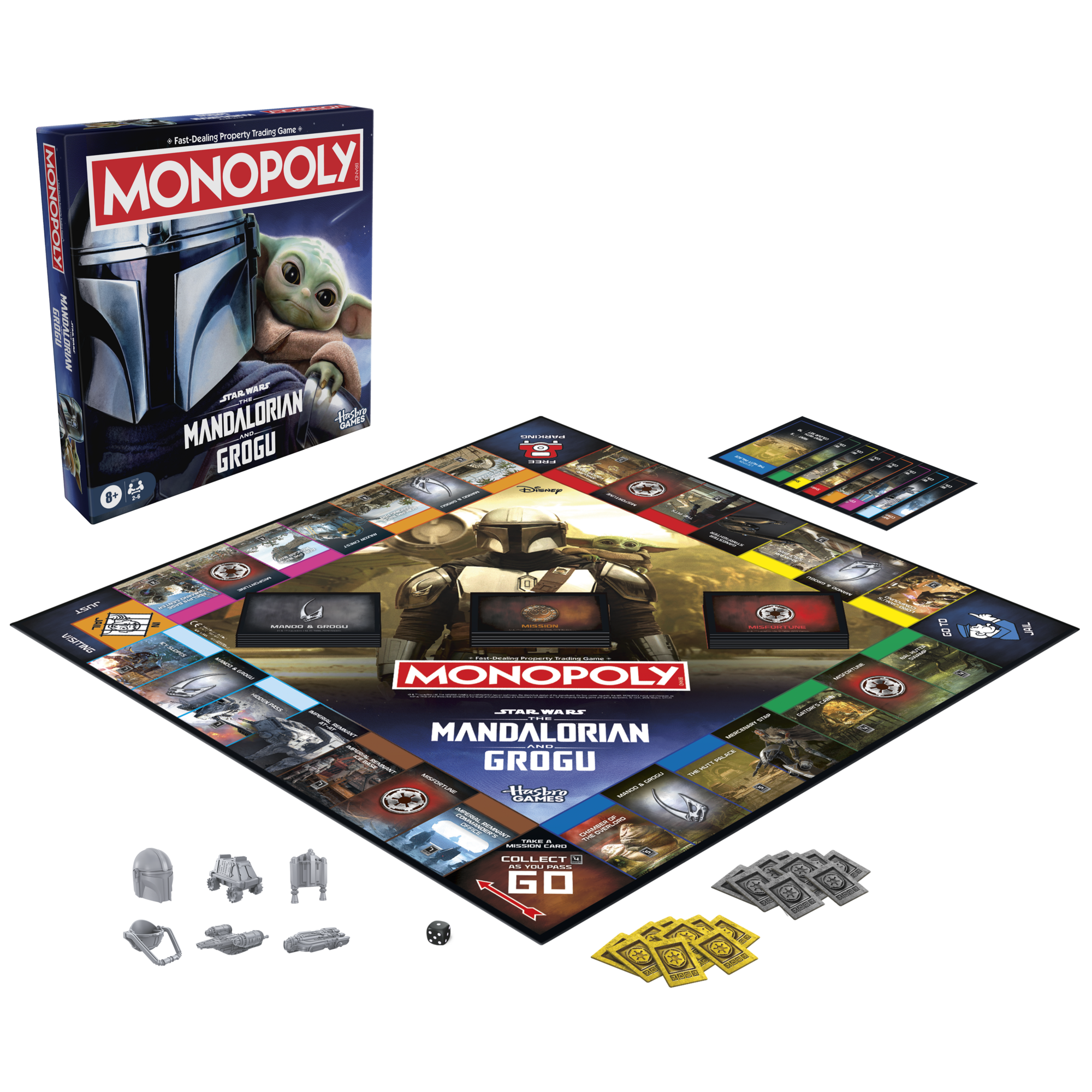 Monopoly Star Wars The Mandalorian and Grogu Edition Board Game