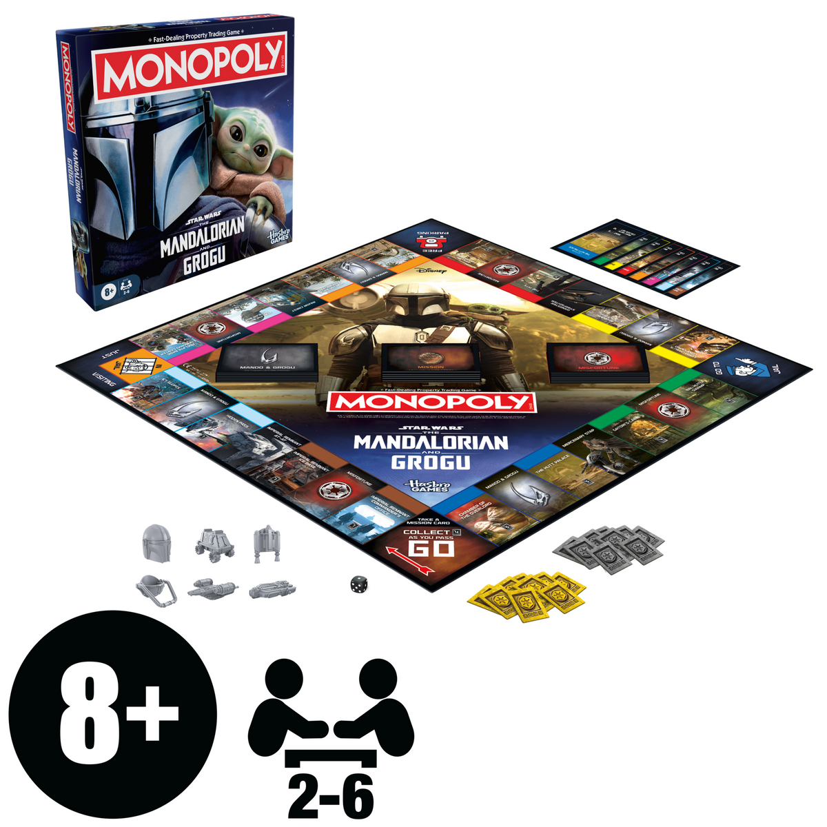 Monopoly Star Wars The Mandalorian and Grogu Edition Board Game