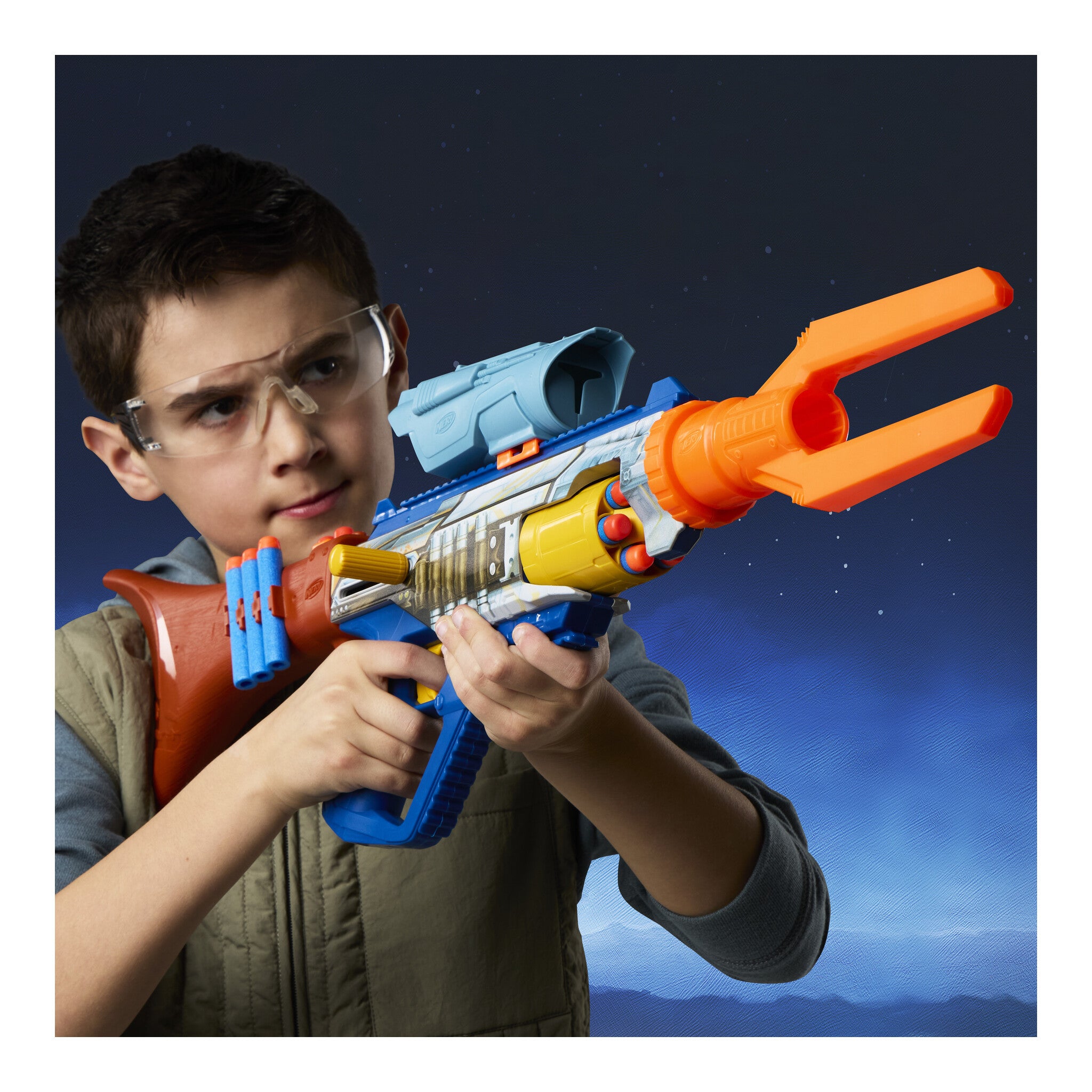 Nerf Star Wars The Mandalorian & Grogu 8-in-1 Blaster