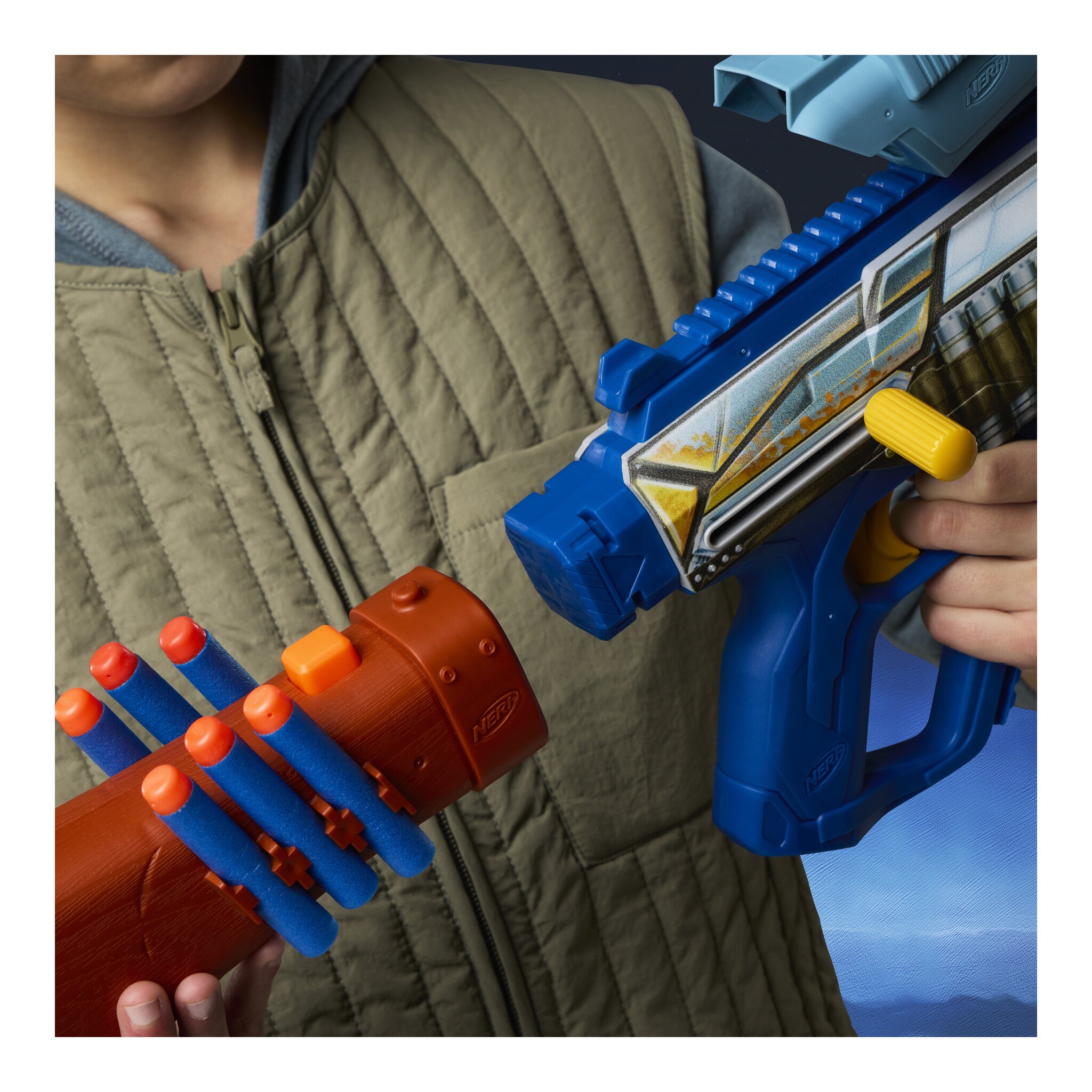 Nerf Star Wars The Mandalorian & Grogu 8-in-1 Blaster