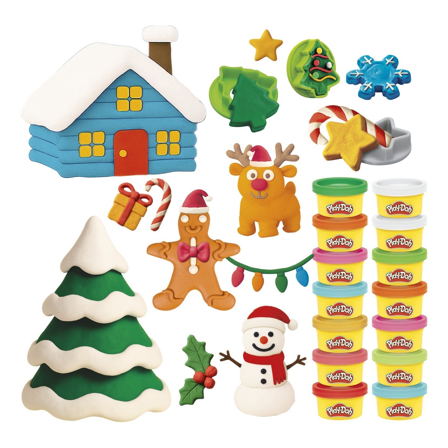 Play-Doh Advent Calendar with 24 Days of Surprises