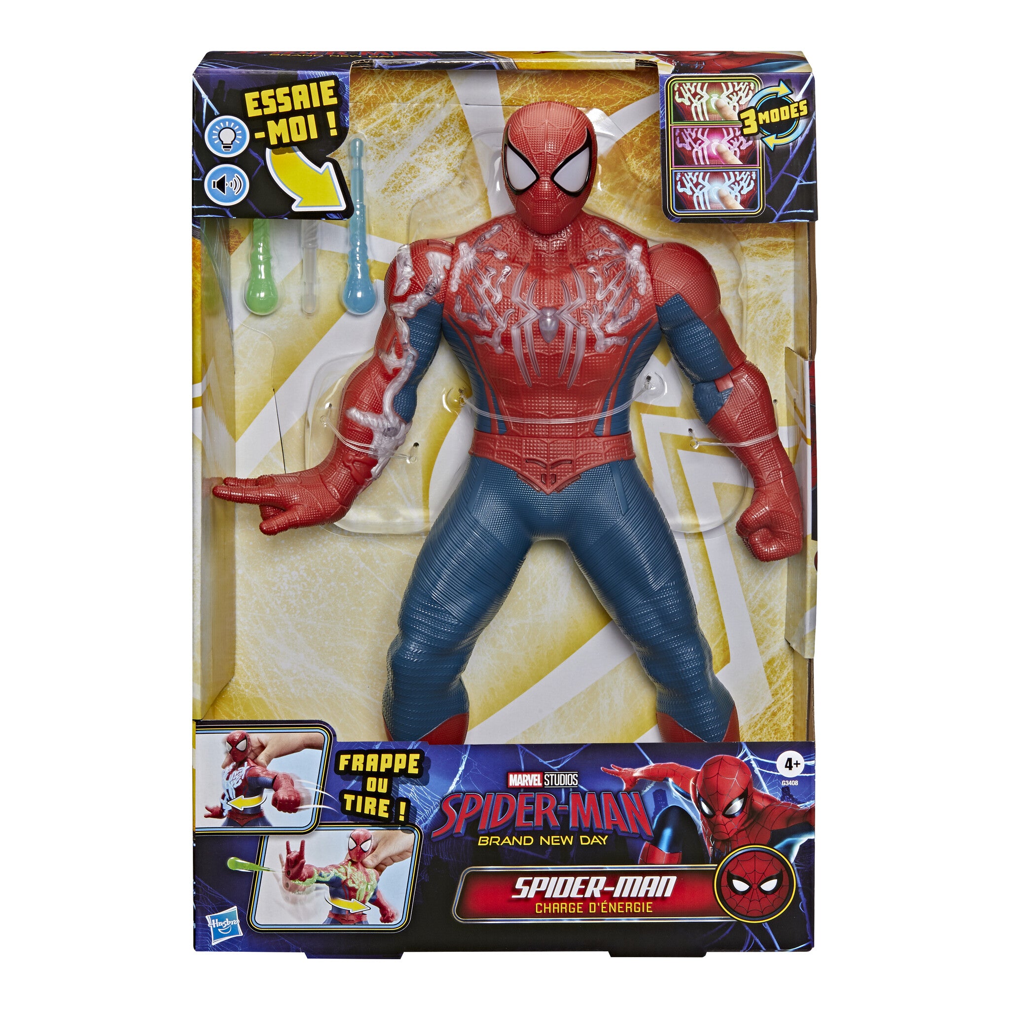 Marvel Spider-Man Brand New Day Power-Charge Spider-Man Action Figure 36.8cm