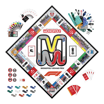 Hasbro Monopoly Formula 1 Edition Board Game