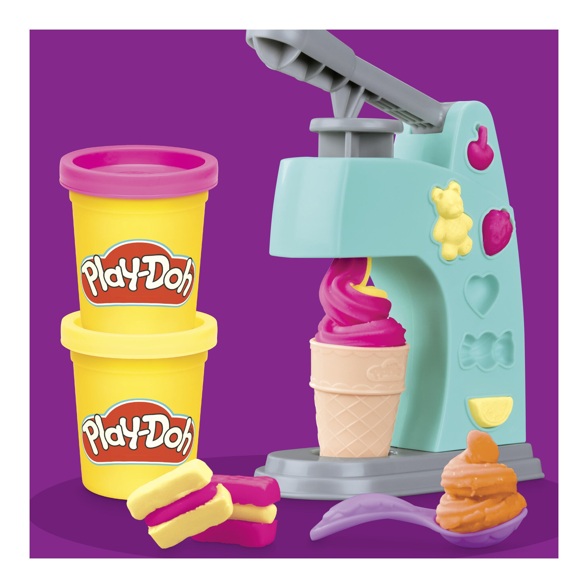 Play-Doh Mini Classic 4-in-1 Bundle Playset with 8 Cans