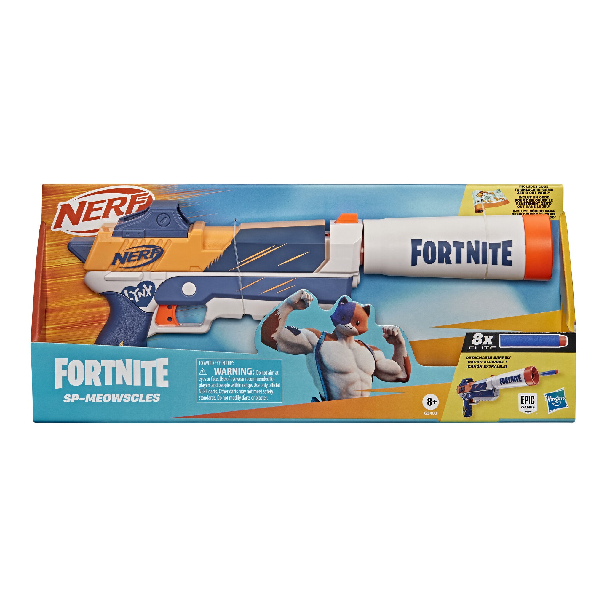 Nerf Fortnite SP-Meowscles Blaster