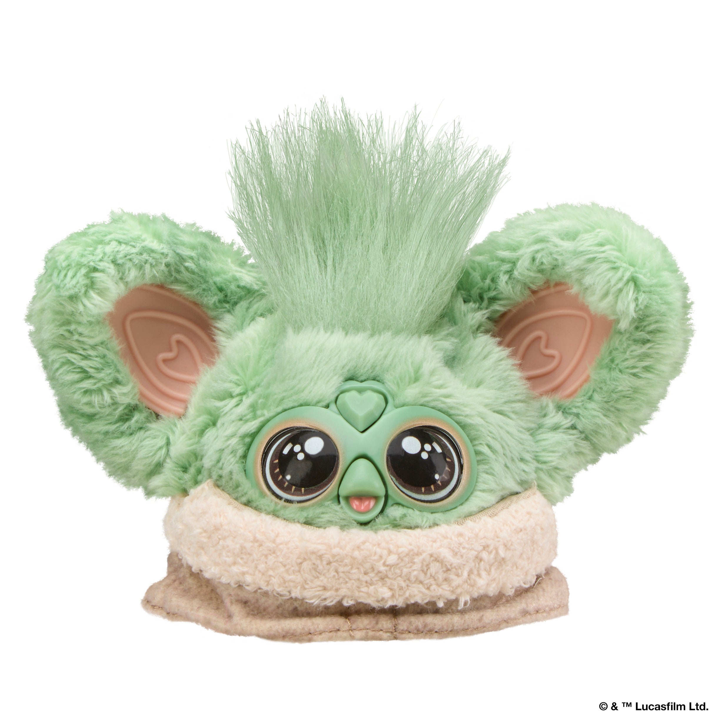 Furby Furblets Star Wars Grogu Electronic Plush Keychain