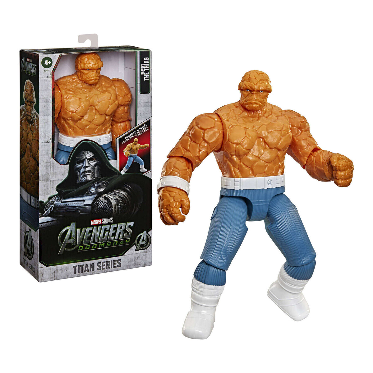Marvel Avengers: Doomsday Titan Series The Thing 11.5-Inch Action Figure