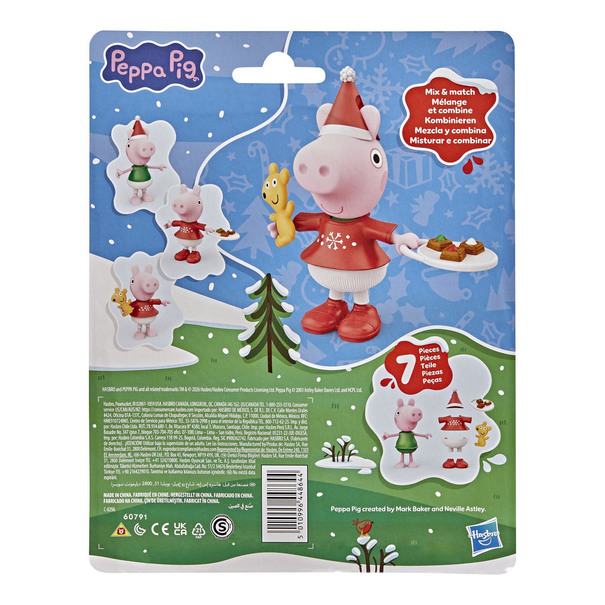 Peppa Pig Holiday Pyjamas Dress-Up Costume