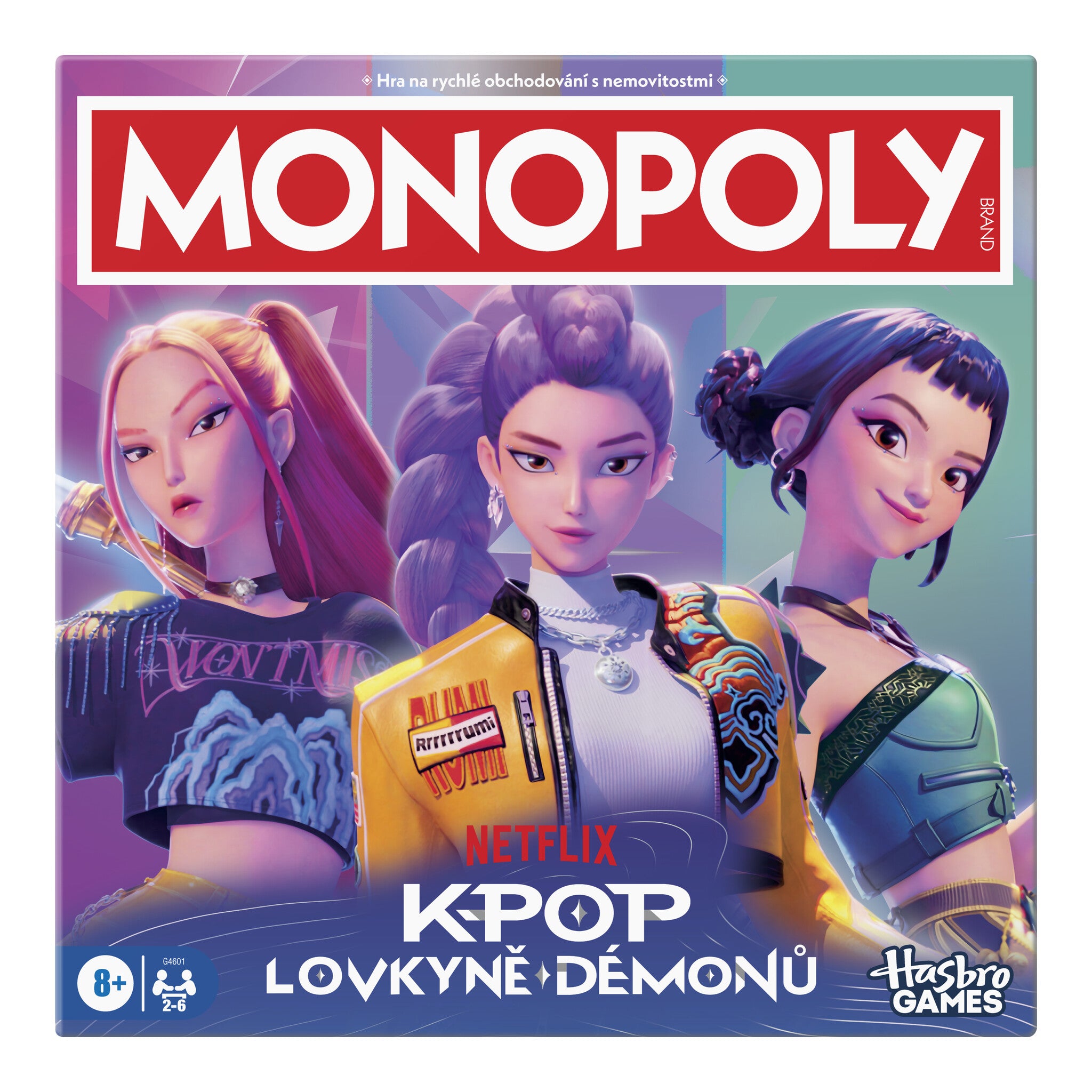 Monopoly KPop Demon Hunters Edition Board Game