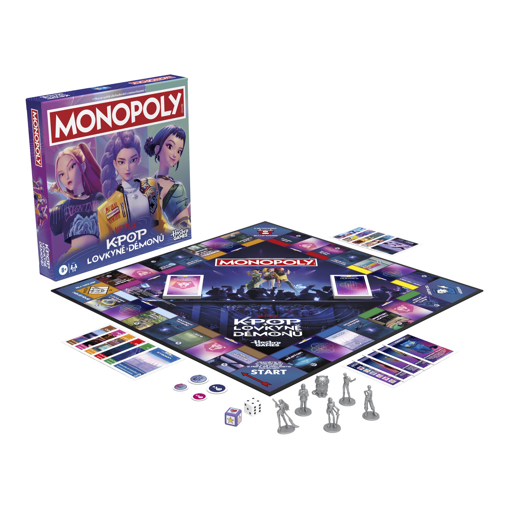 Monopoly KPop Demon Hunters Edition Board Game