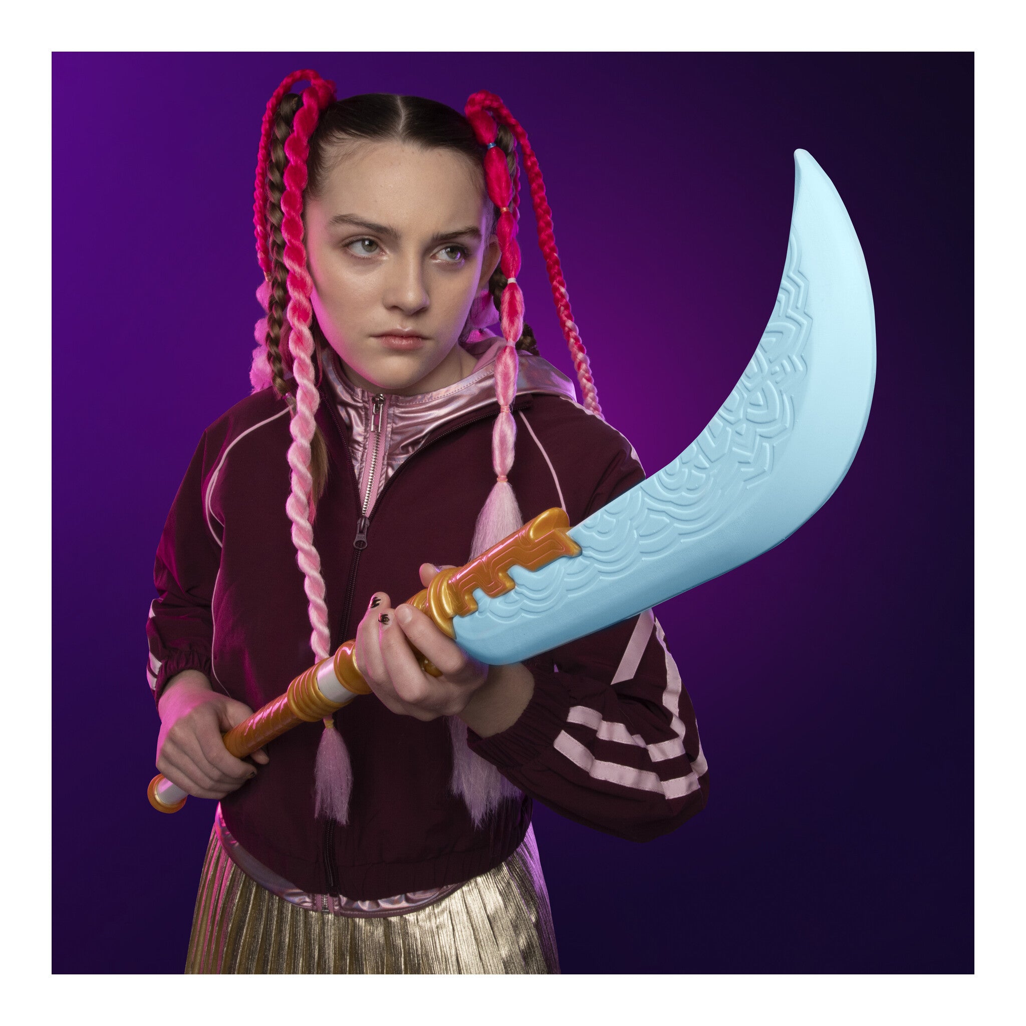 NERF KPop Demon Hunters Mira's Curved Moon Sword 91cm