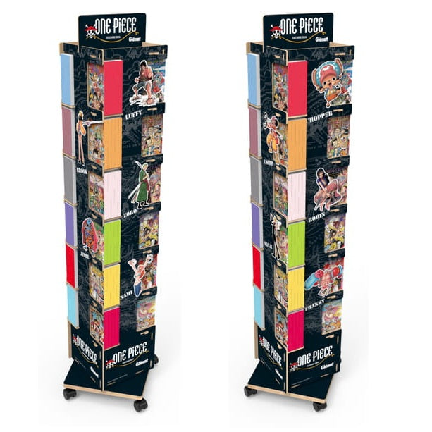 One Piece 60-Piece Floor Standing Display Unit