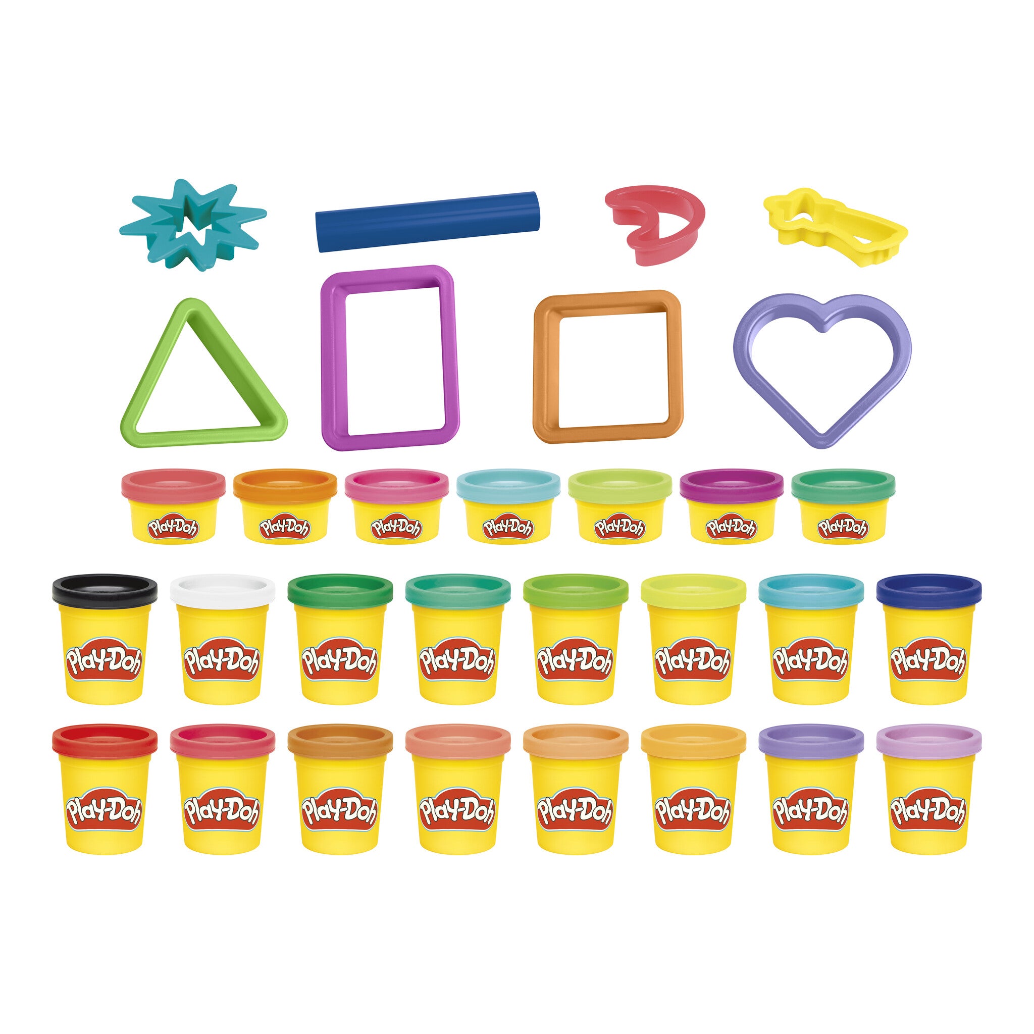 Play-Doh Giftable Compound & Tools Set with 23 Cans and 8 Tools