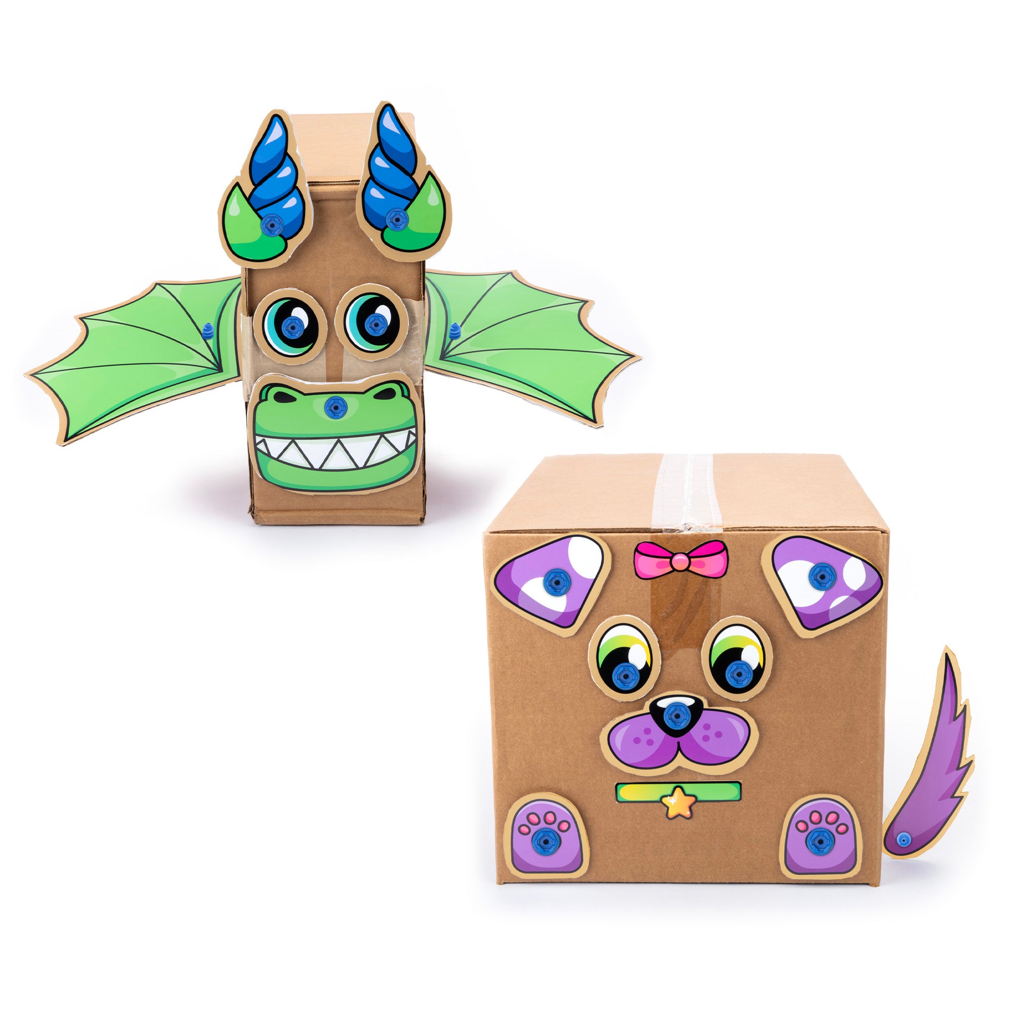 Learning Resources Boxineers Cardboard Animals Craft Kit