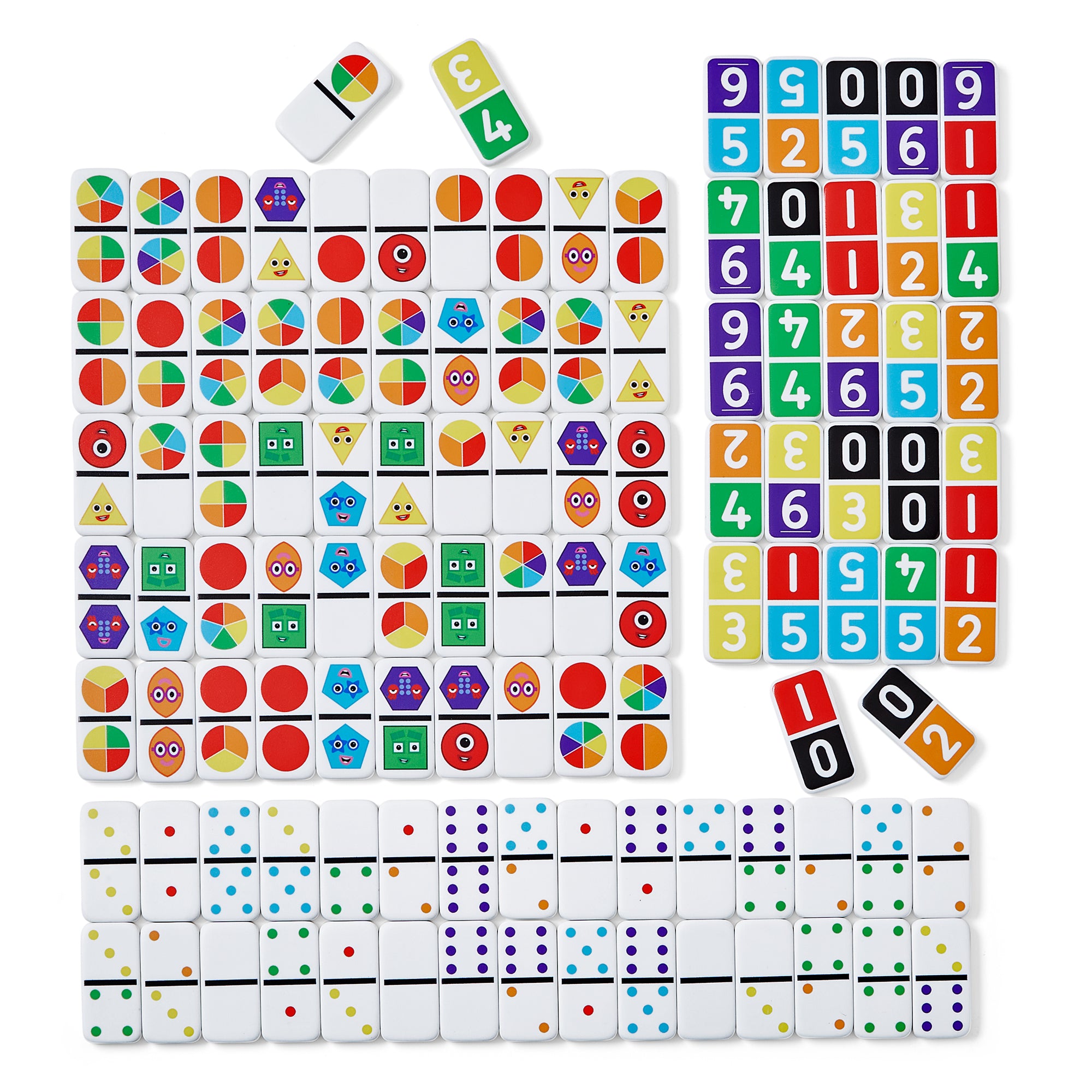 Learning Resources - Numberblocks Dominoes Set for Fun Learning