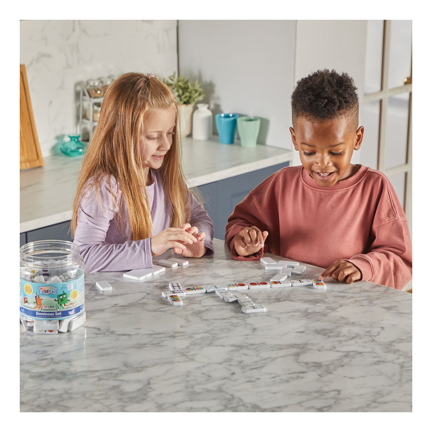 Learning Resources - Numberblocks Dominoes Set for Fun Learning