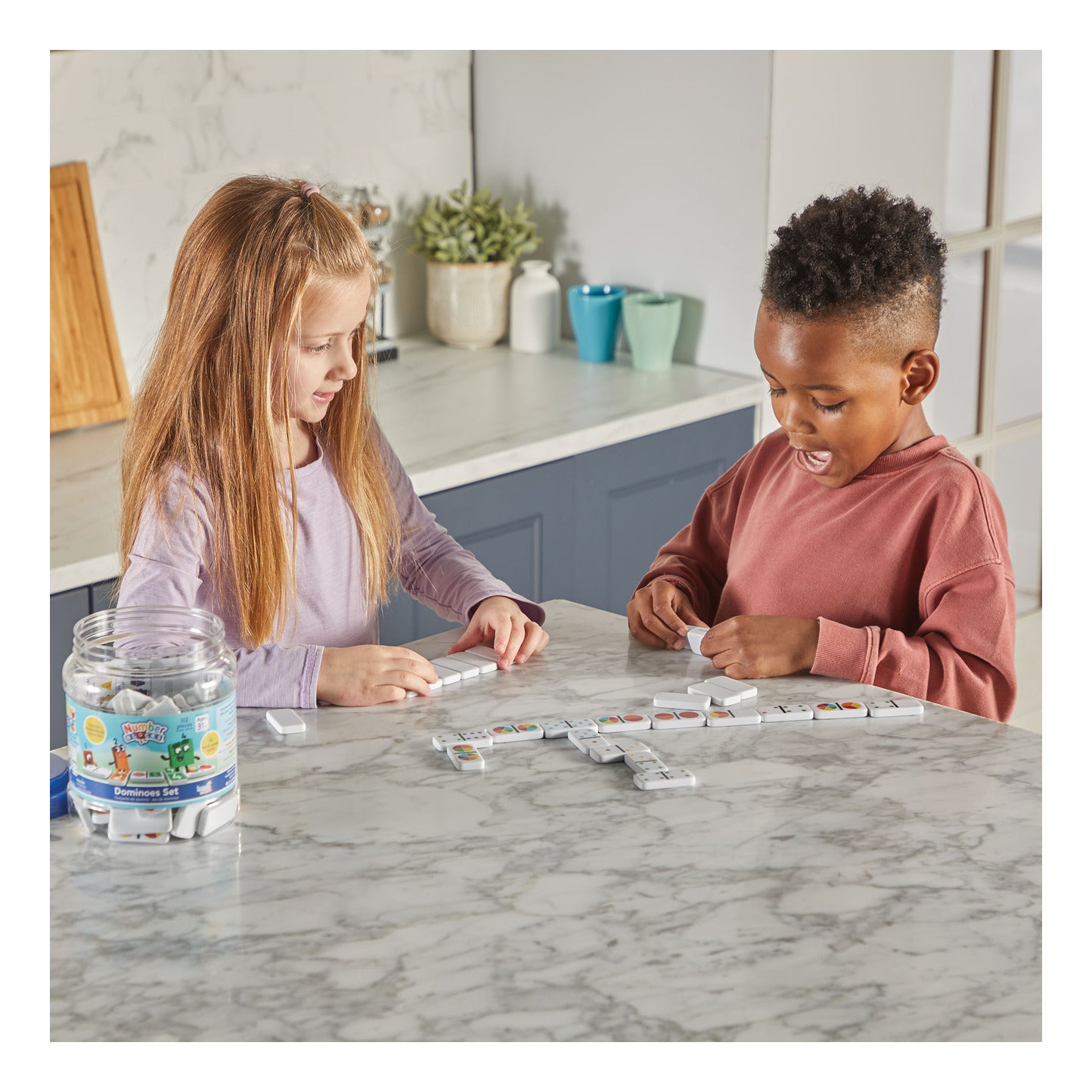 Learning Resources - Numberblocks Dominoes Set for Fun Learning