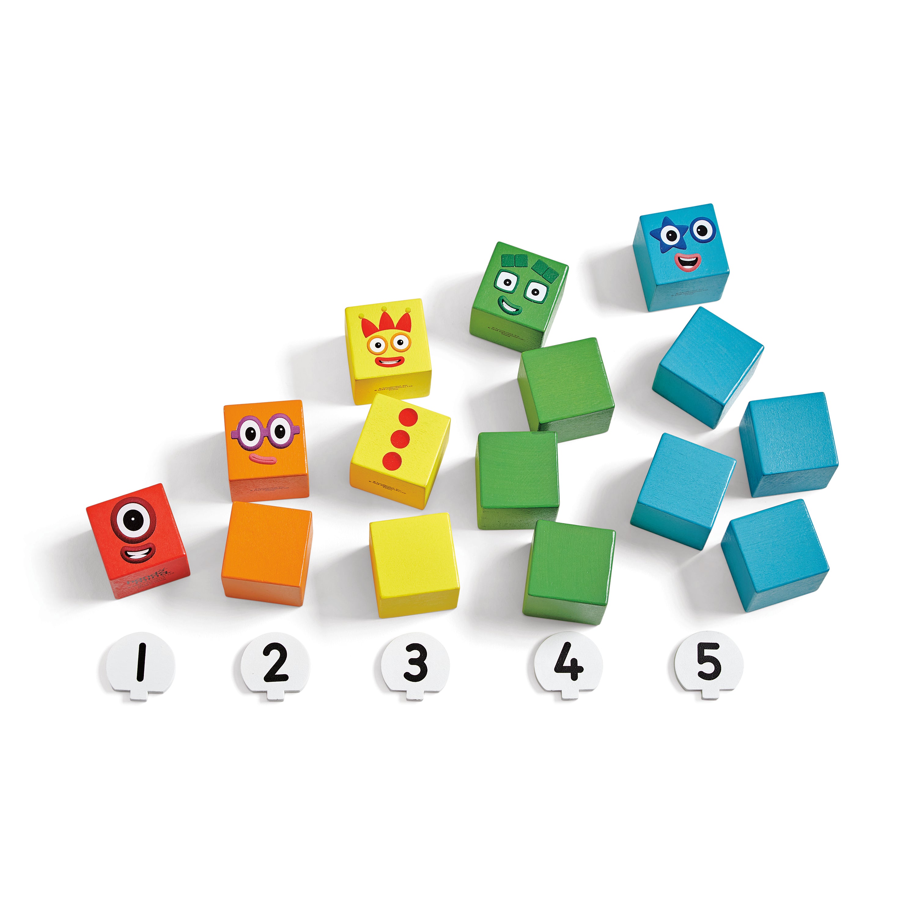 Learning Resources - Numberblocks One to Five Wooden Blocks