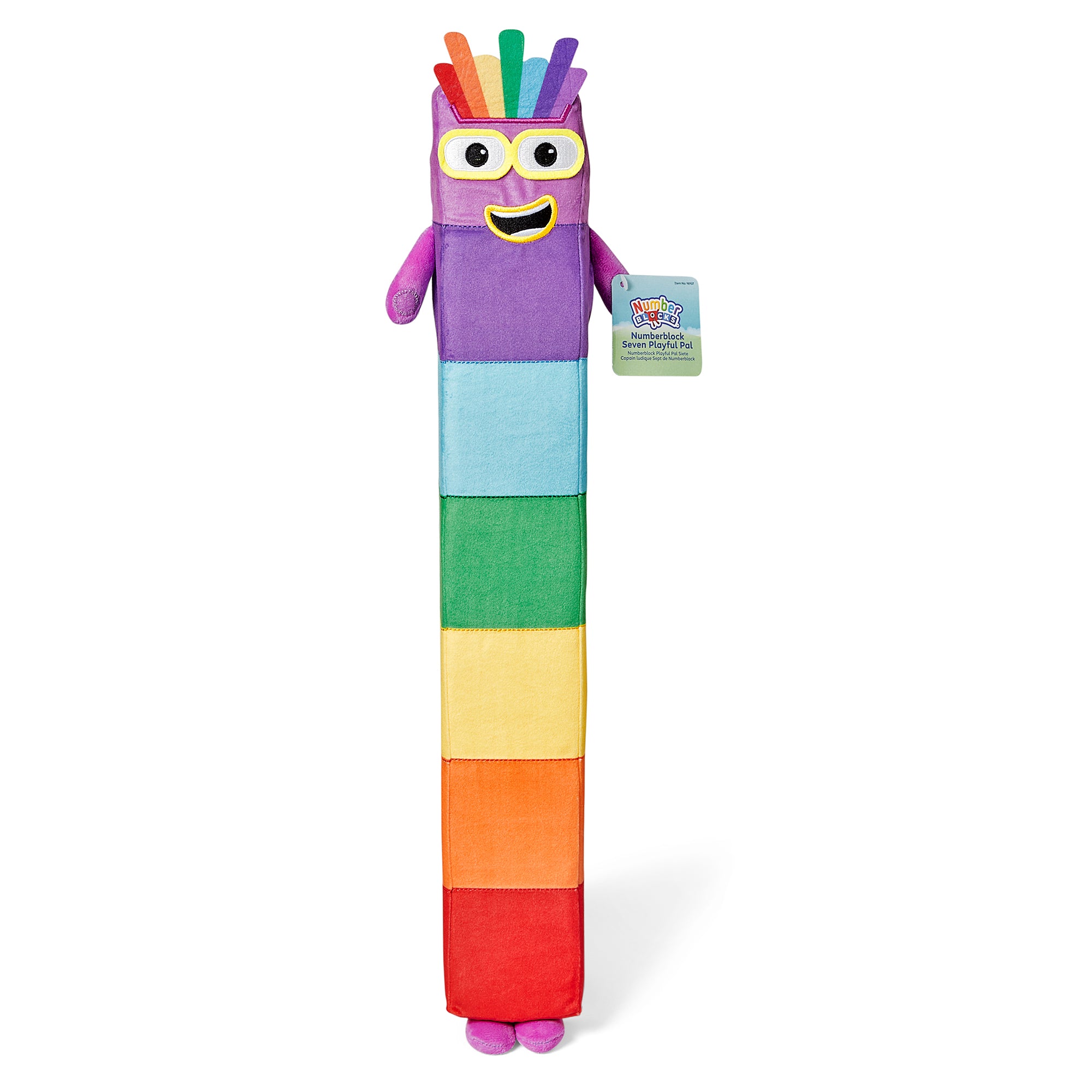 Learning Resources - Numberblocks Numberblock Seven Playful Pal