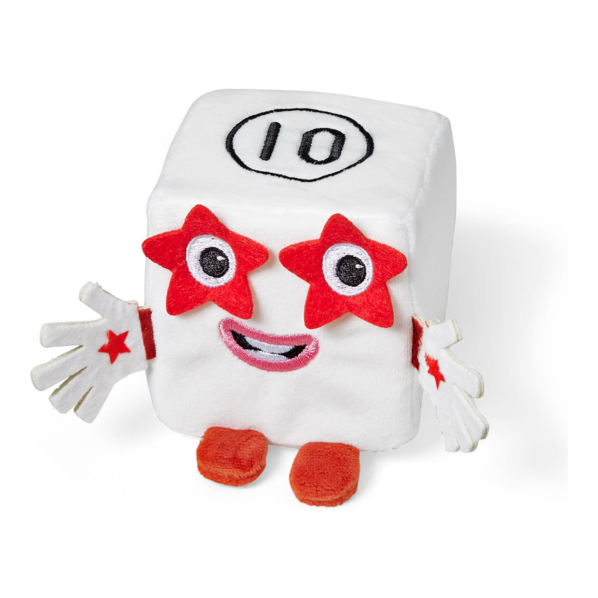 Numberblocks Blocklets Number Ten Mini Plush