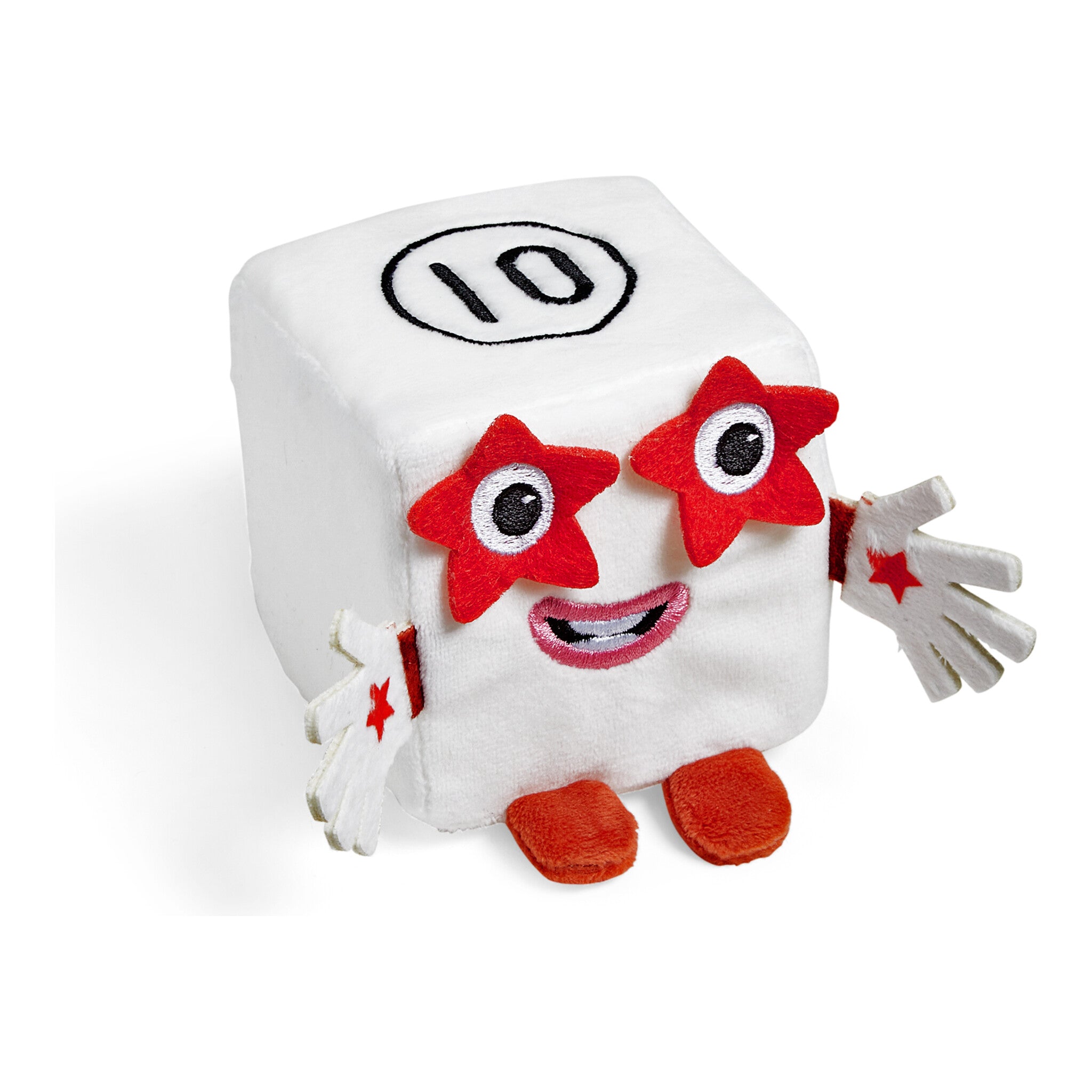 Numberblocks Blocklets Number Ten Mini Plush