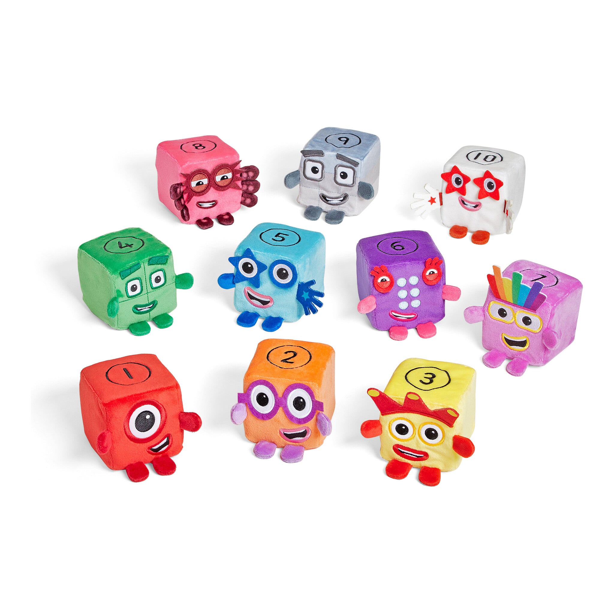Numberblocks Blocklets Seven Mini Plush