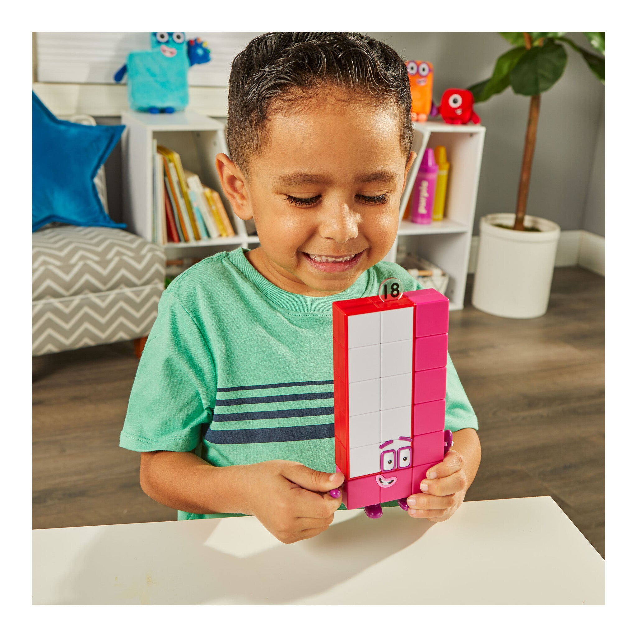 Learning Resources Numberblocks Friends Seventeen and Eighteen Figures