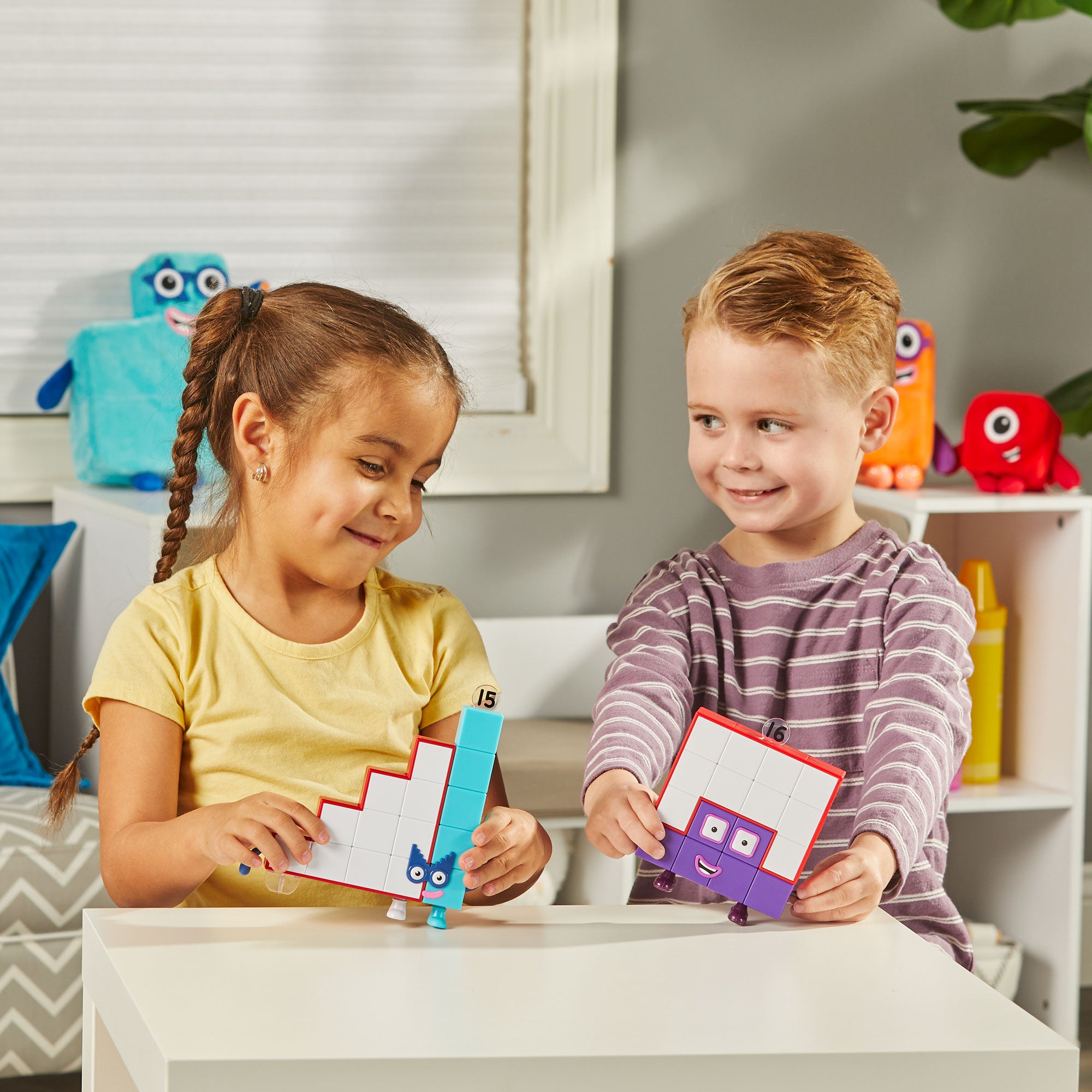 Numberblocks Friends Fifteen and Sixteen Figures